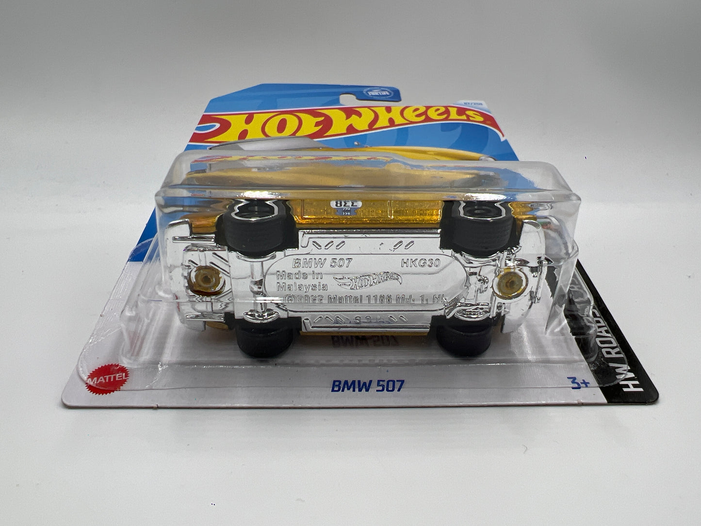 2024 Hot Wheels Super Treasure Hunt #67 BMW 507 Gold W/Protector