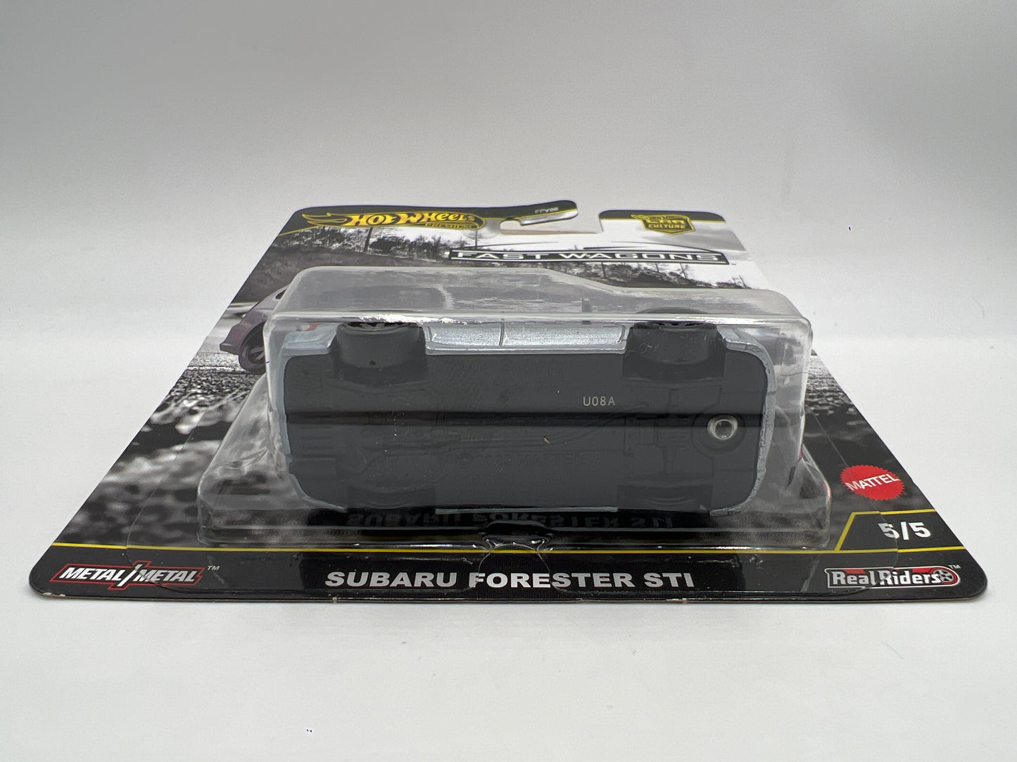 Hot Wheels Premium Fast Wagons #5 Subaru Forester STI Silver 251i