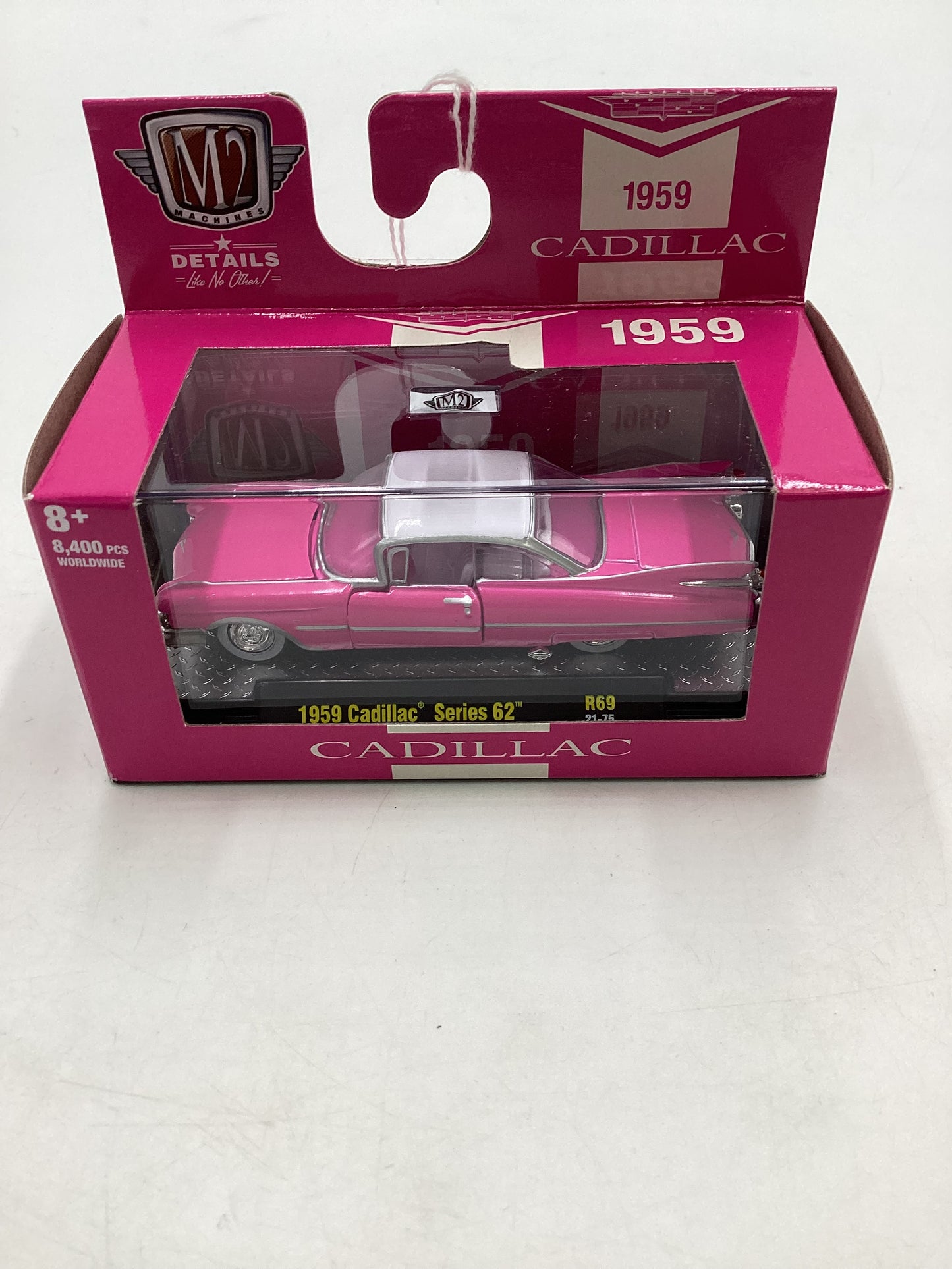 M2 Machines 1959 Cadillac Series 62 Pink R69
