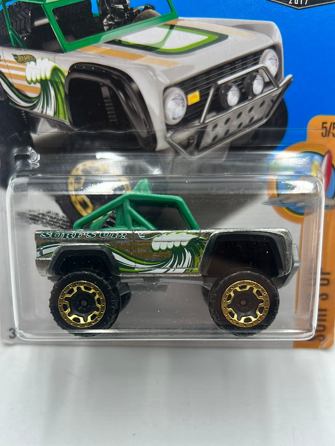 2017 Hot Wheels Zamac #17 Custom Ford Bronco 148D