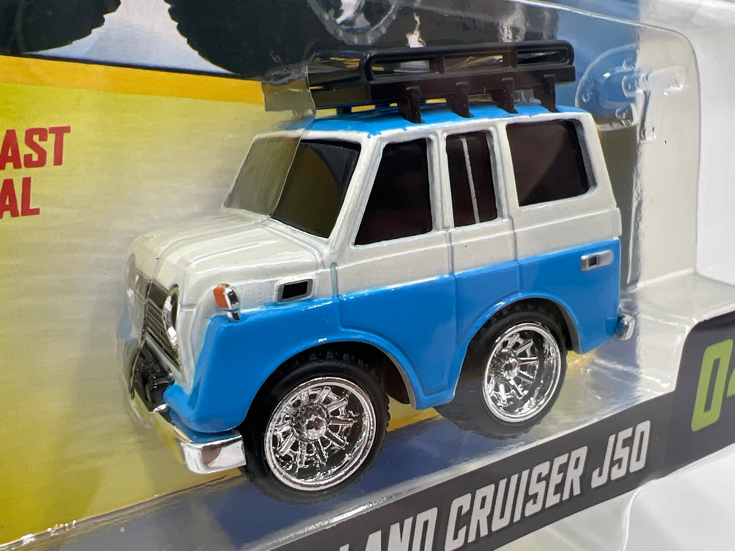 MGA Car Tuned Series 7 #4 72 Toyota Land Cruiser J50 Blue/White 181D