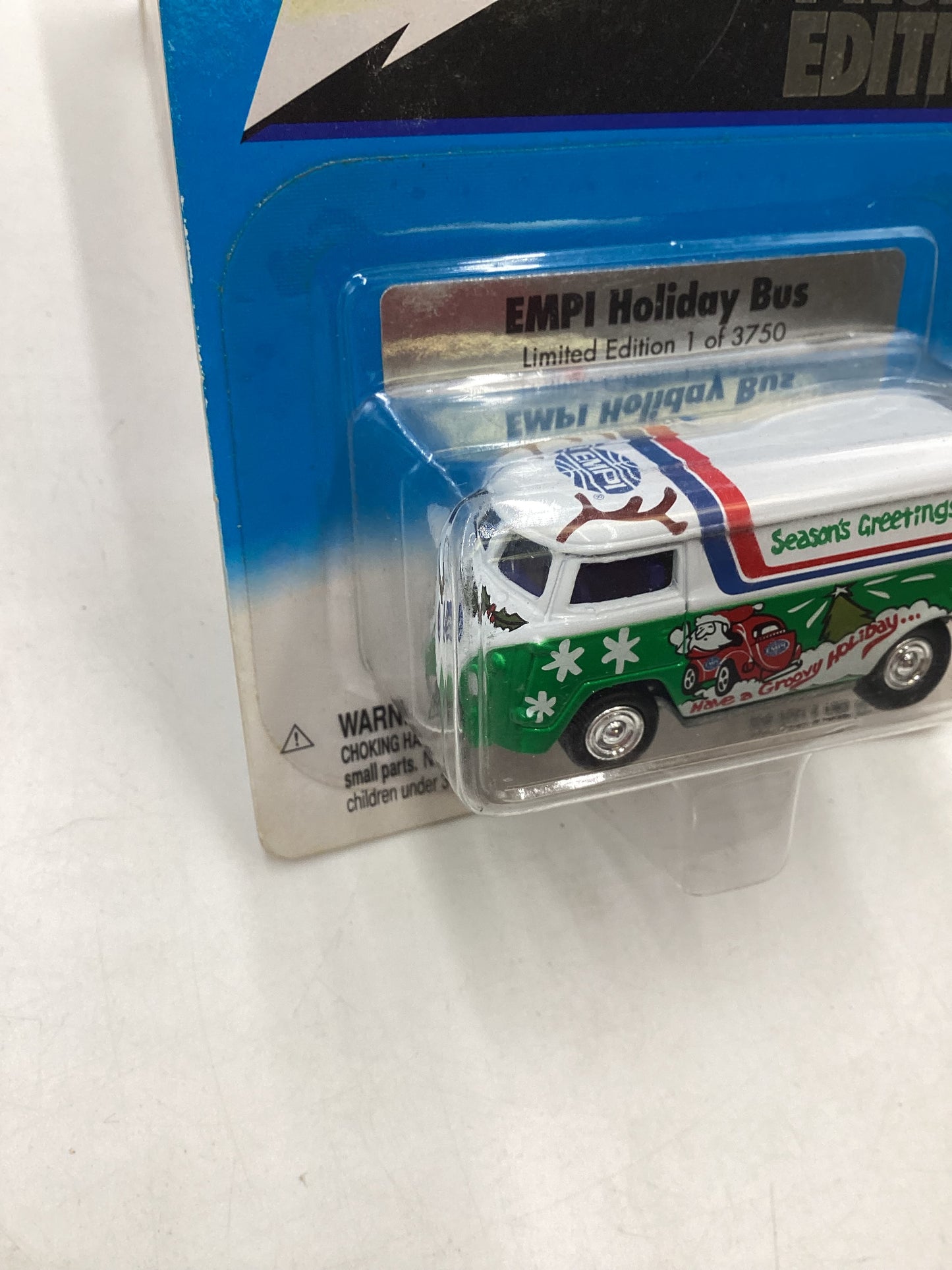 Johnny Lightning Liberty Promo Edition Empi Holiday Bus with protector 1/3750