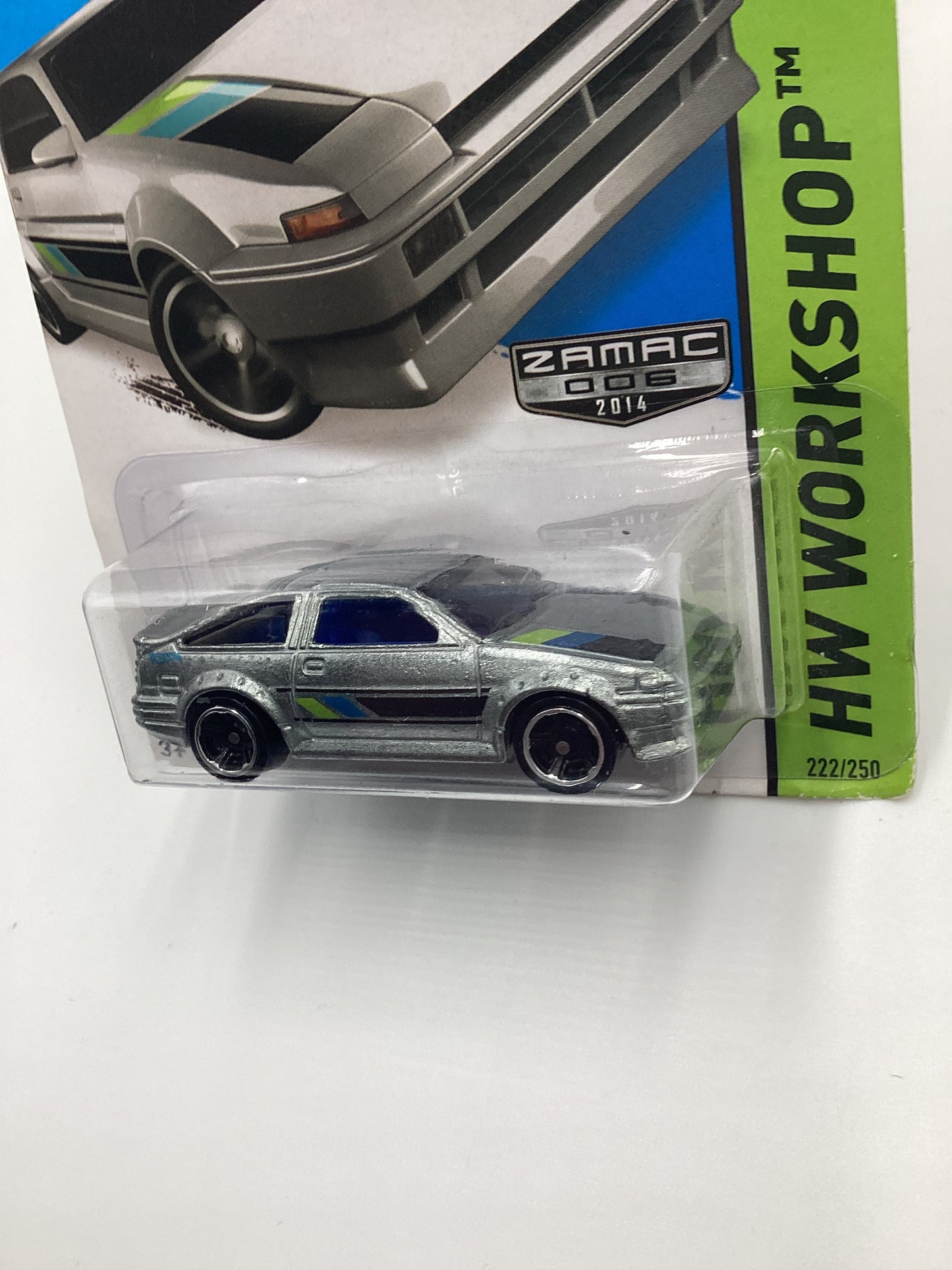 2014 Hot Wheels Zamac 006 #222 Toyota AE86 Corolla 148C