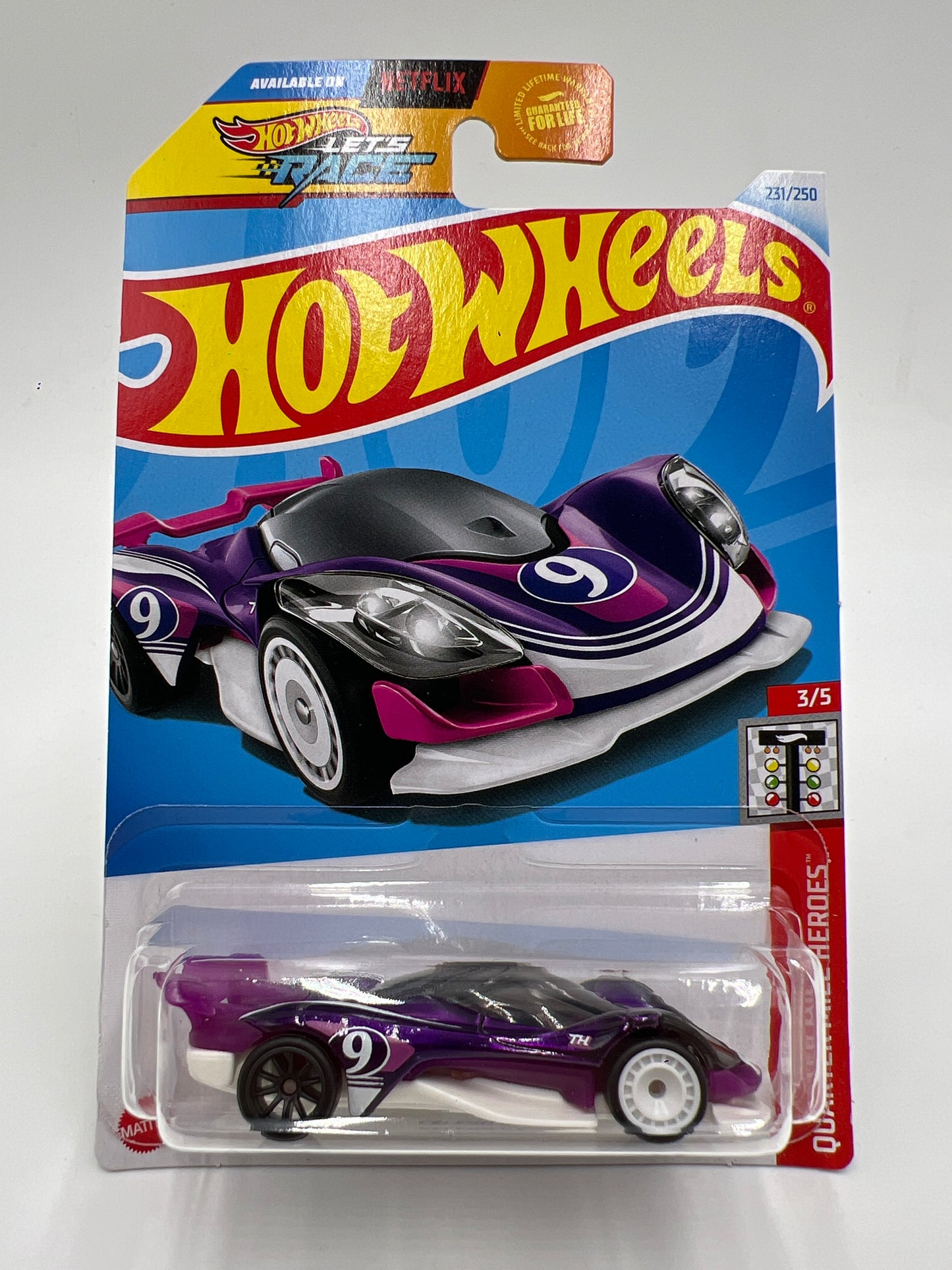 2024 Hot Wheels Super Treasure Hunt #231 Celero GT Purple W/Protector