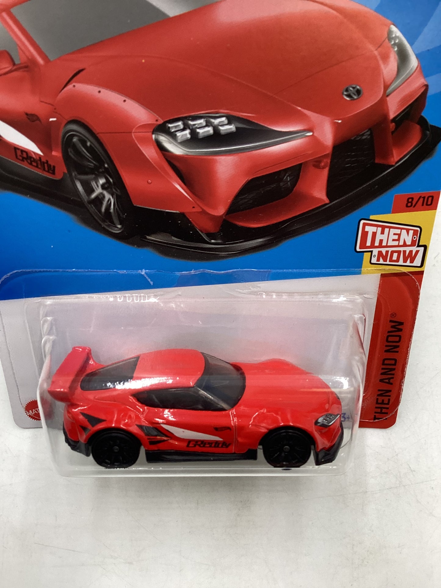 2022 Hot wheels #241 20 Toyota GR Supra Red 92C