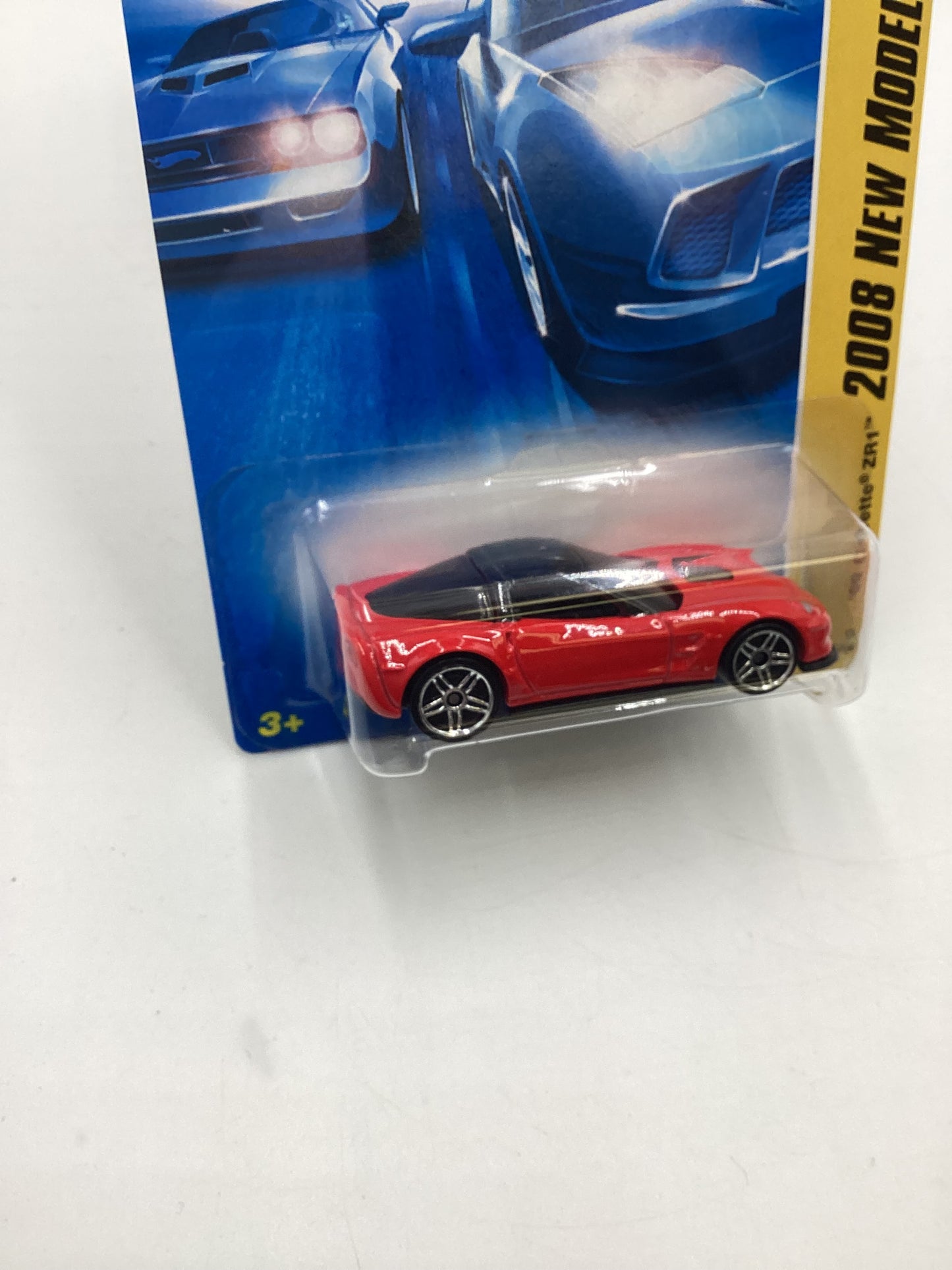 2008 Hot Wheels New Models #9 09 Corvette ZR1 Red 2A
