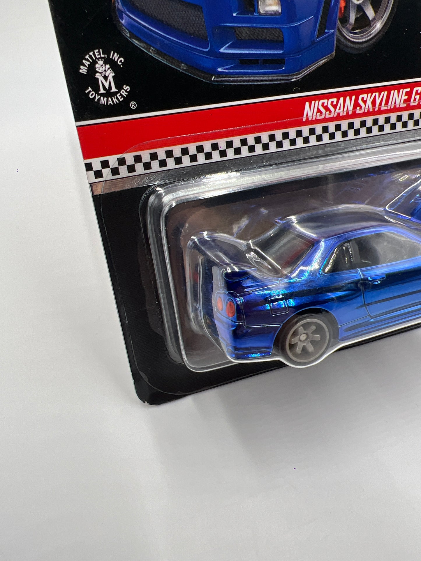 Hot Wheels RLC Nissan Skyline GT-R BNR34 Blue #8483/12500 W/Protector