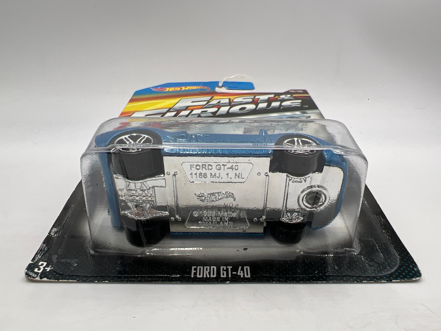 Hot Wheels Fast and Furious Fast Five #8 Ford GT-40 Blue 71G