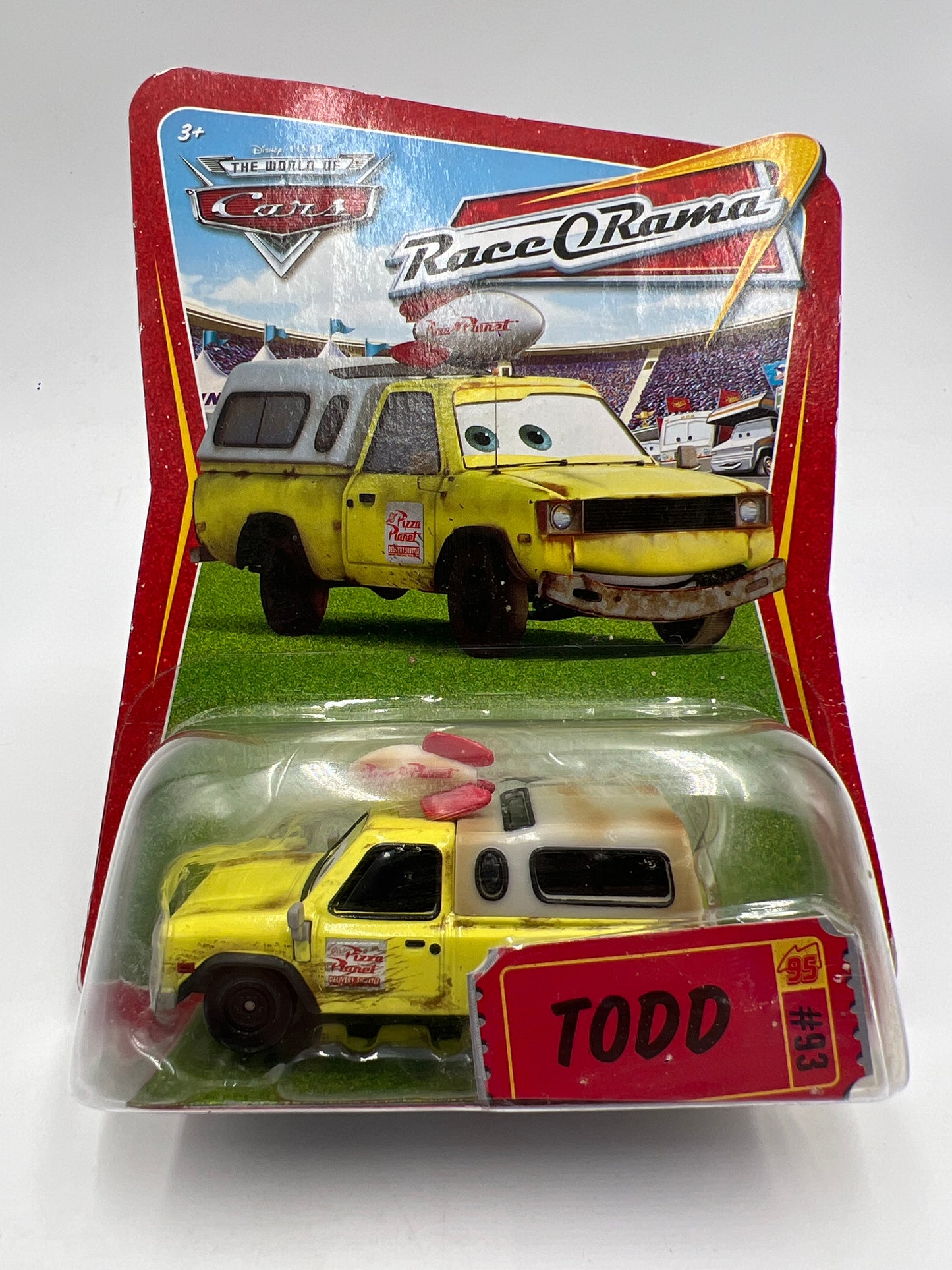 Disney Pixar The World Of Cars Race O Rama #93 Todd #3