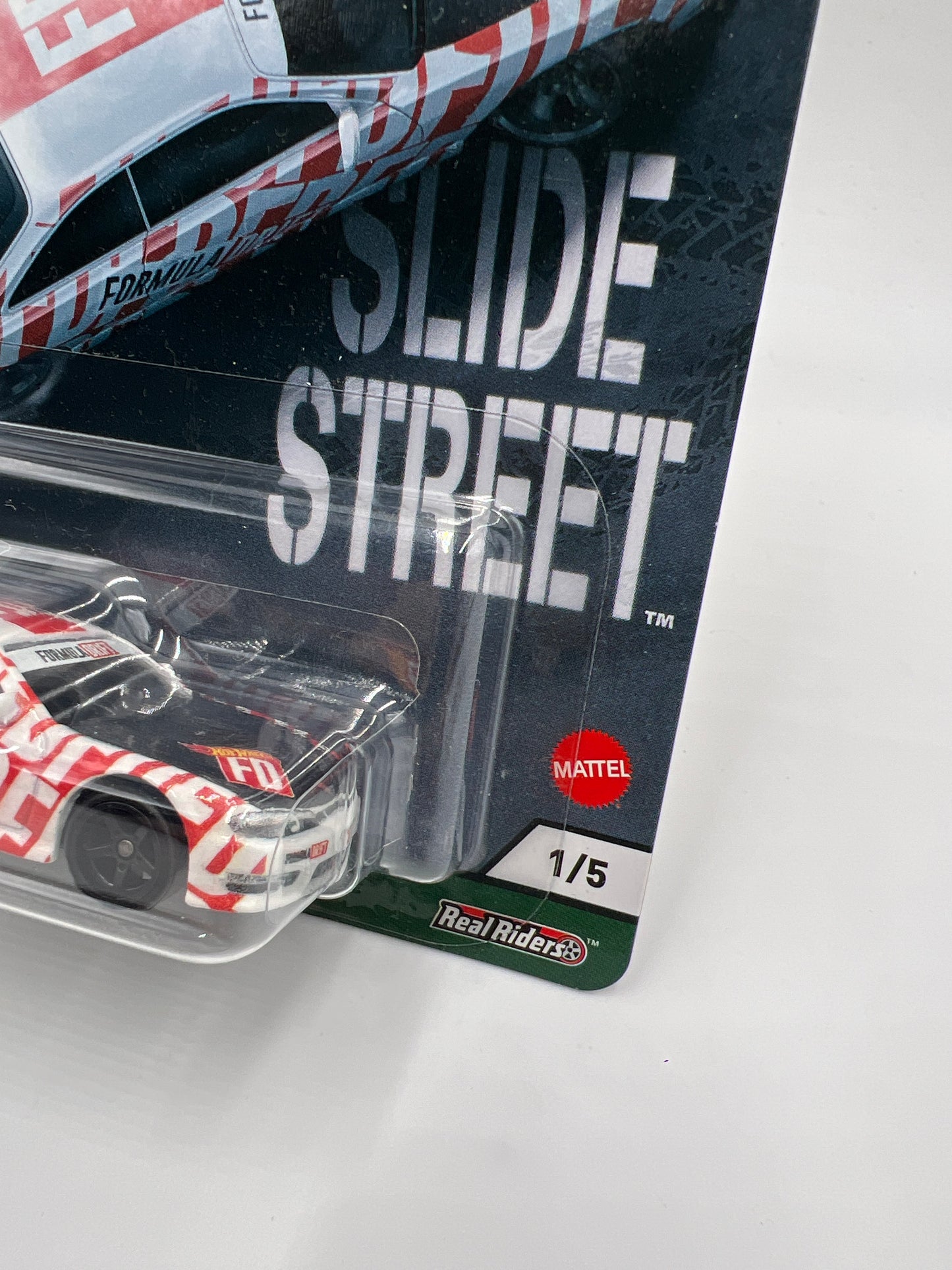 Hot Wheels Premium Slide Street #1 Nissan Silvia S14 Formula Drift Red/White 244D