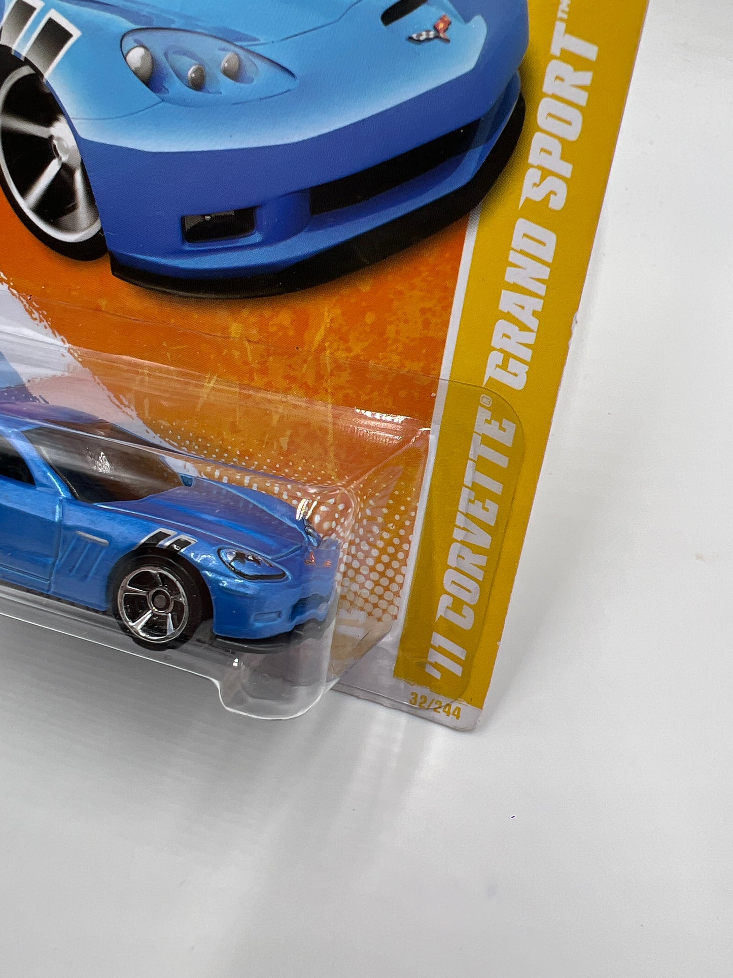 2011 Hot Wheels New Models #32 C6 Corvette Grand Sport Blue 5C
