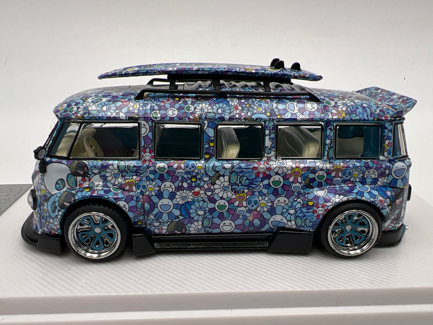 Liberty 64 VW T1 Kombi Camper Van Blue Sunflower