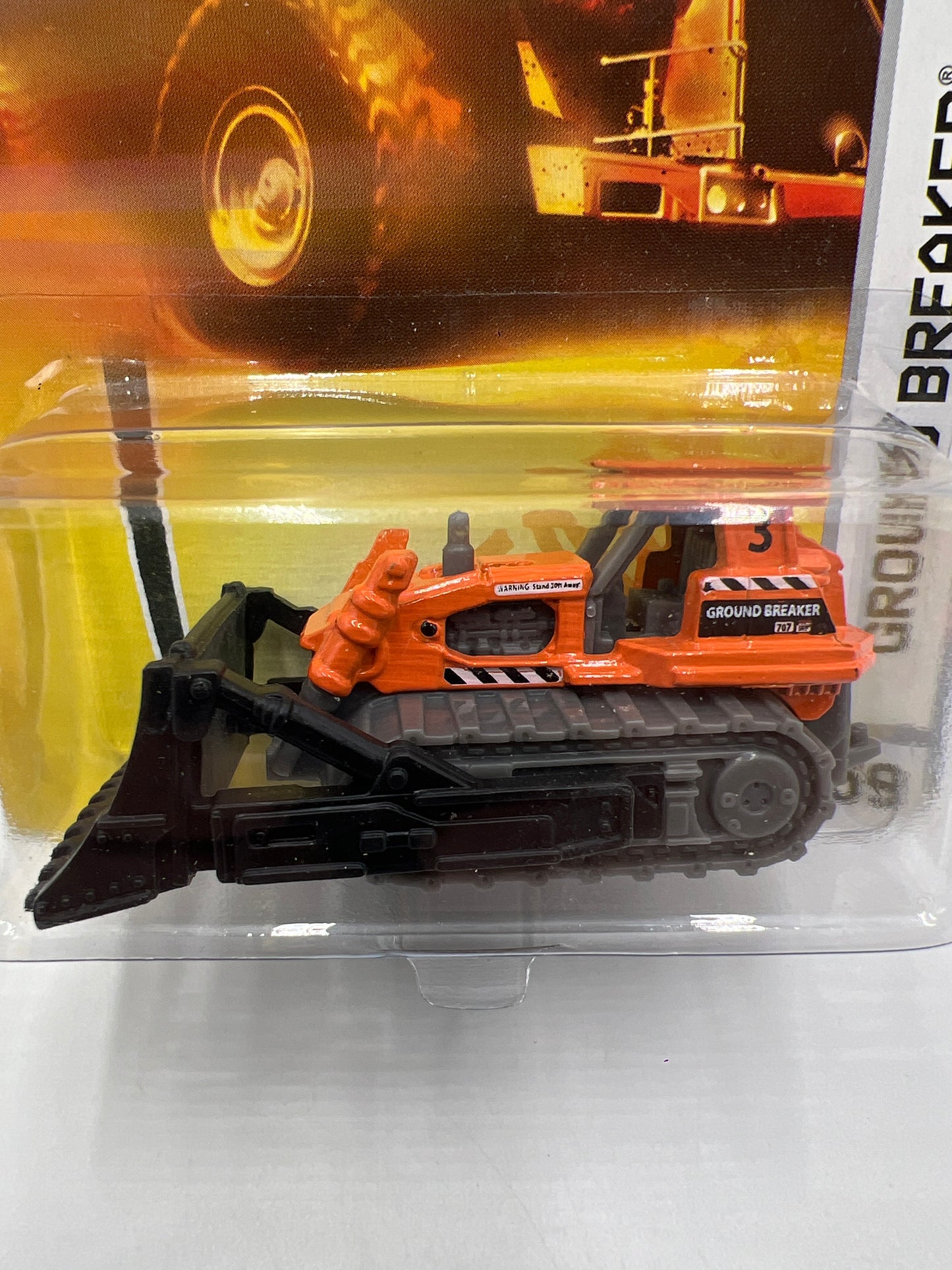 Matchbox Construction #59 Ground Breaker Orange 209H