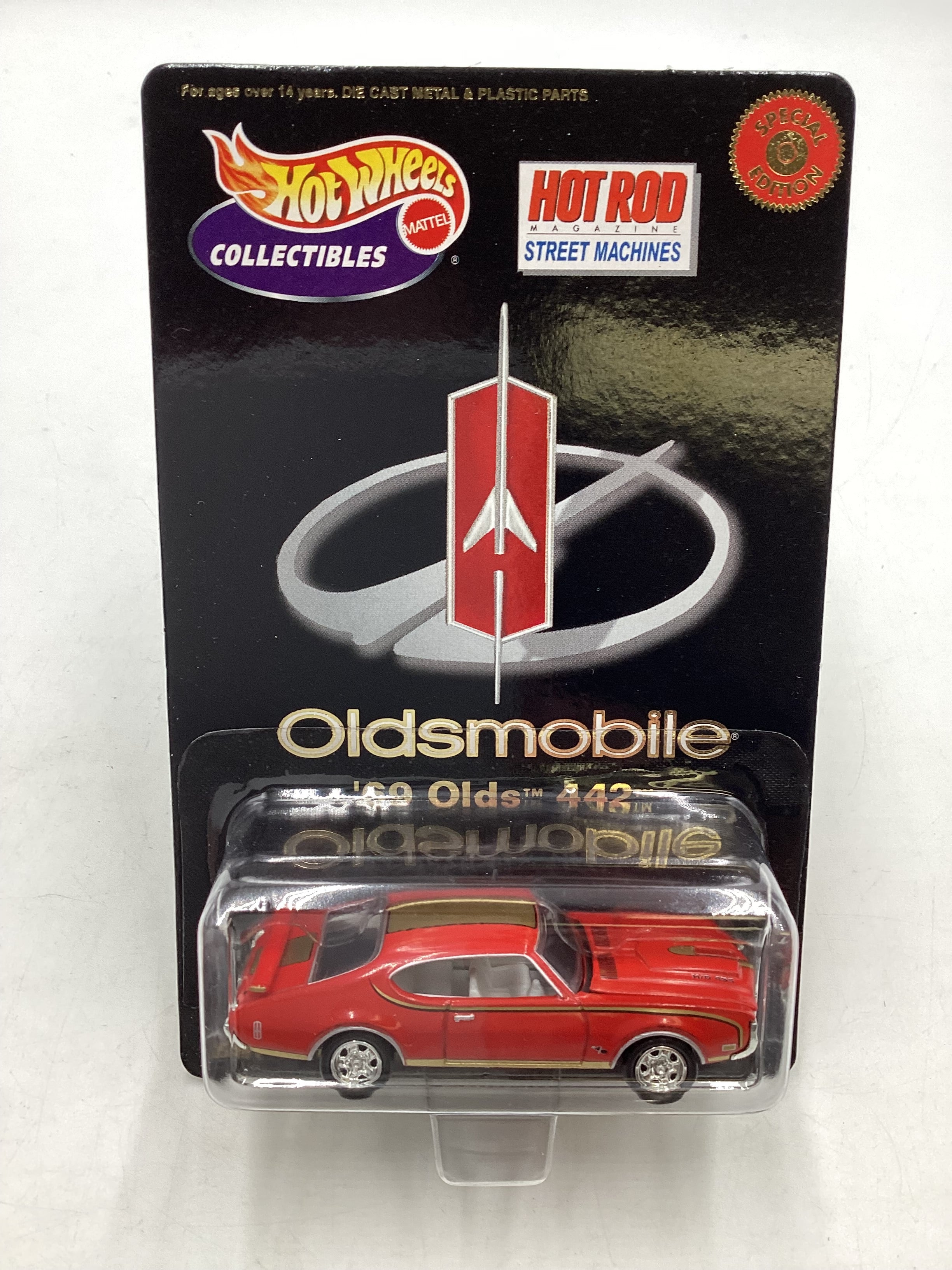 2000 Hot Wheels Street Machines Limited Edition 60s Olds 442 Red