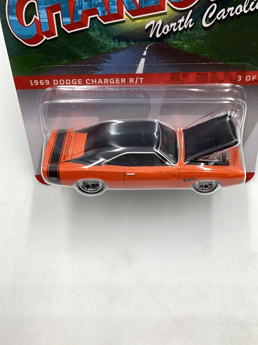 Hot wheels 22nd annual collectors Nationals Finale Car 1969 Dodge Charger R/T #3845/4000 with protector