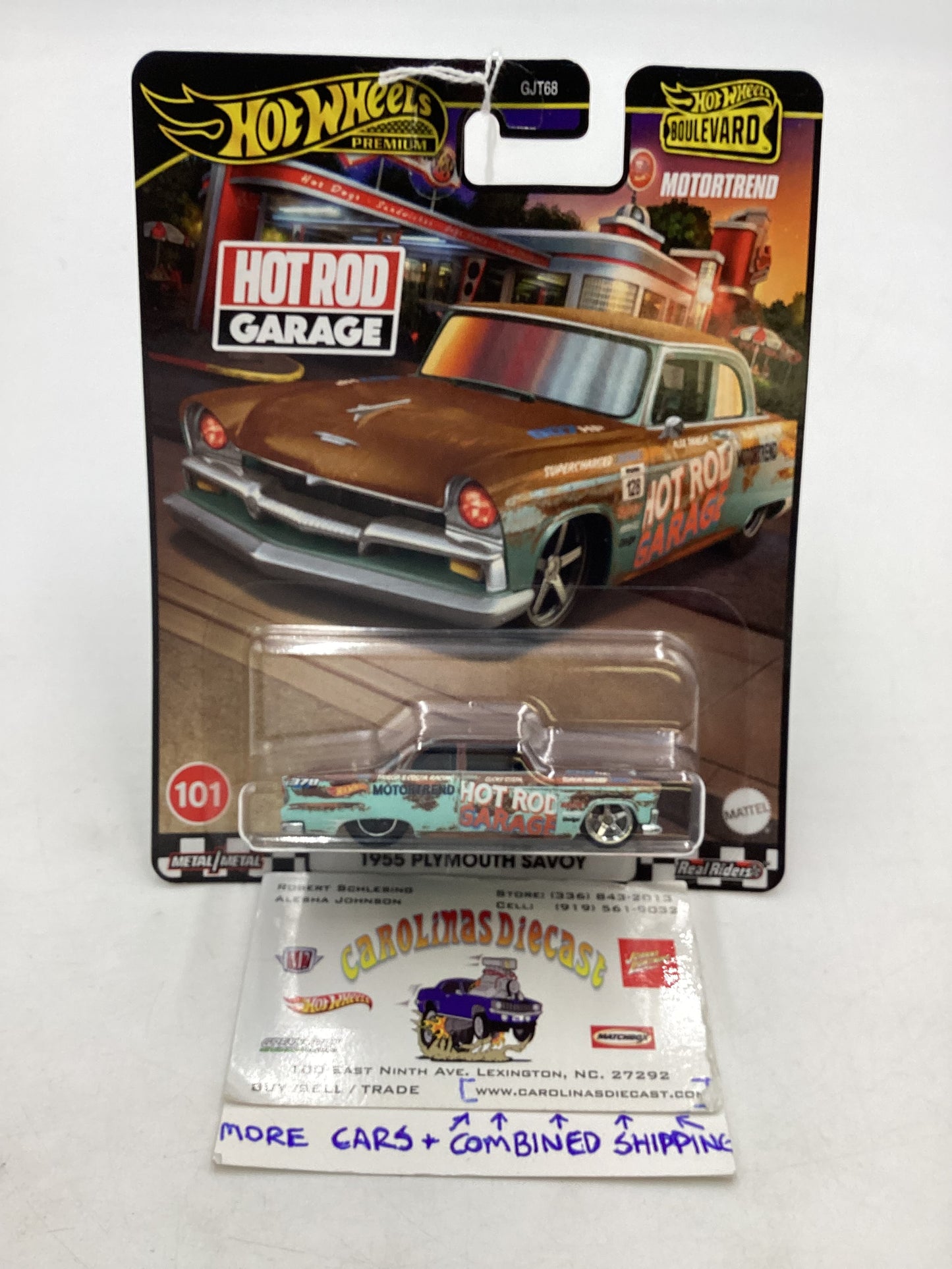 2024 Hot Wheels Boulevard #101 1955 Plymouth Savoy 261F