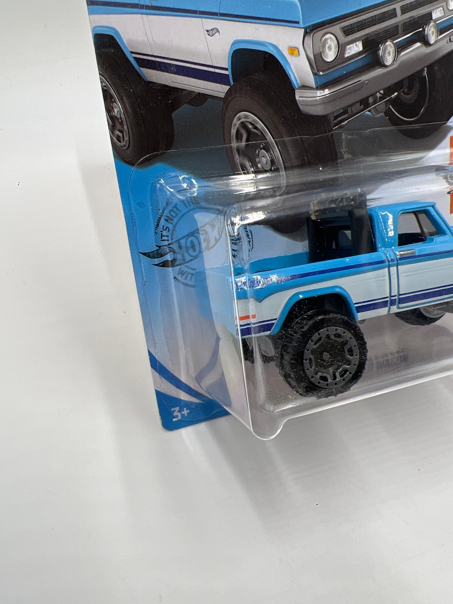 2020 Hot Wheels Hot Trucks #152 70 Dodge Power Wagon Blue/White