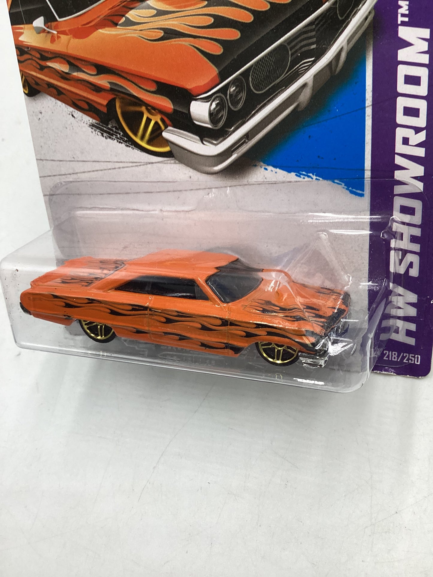 2013 Hot Wheels #218 Custom 64 Galaxie 500 Orange 30G