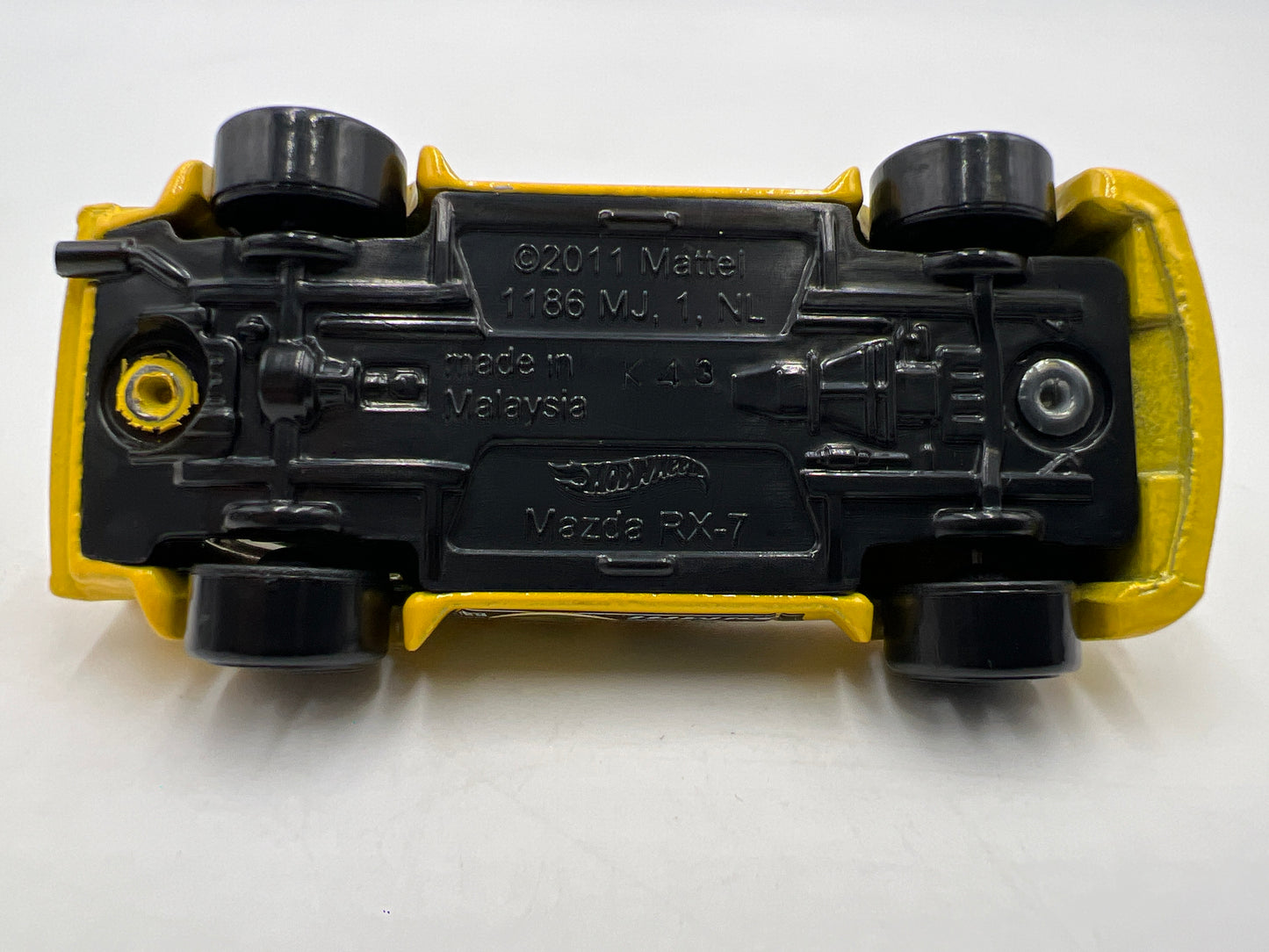 2018 Hot Wheels Mystery Models Series 1 #10 Chase Mazda RX-7 Yellow