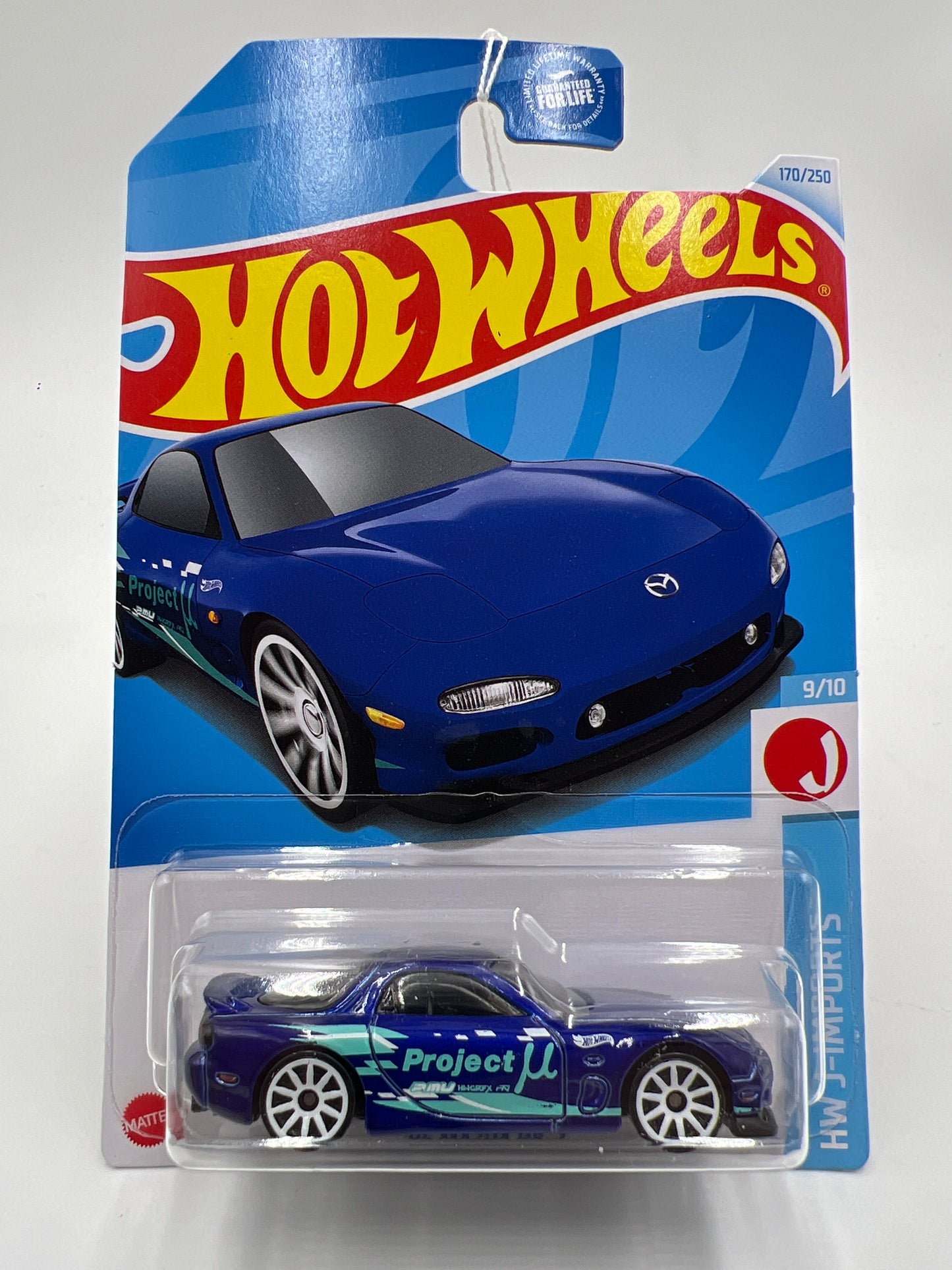 2024 Hot Wheels Q Case #170 95 Mazda RX-7 Blue 85D