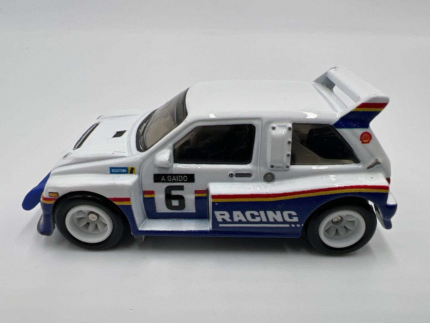 Hot Wheels 1/64 Premium Diorama Set MG Metro 6R4 Blue/White Loose