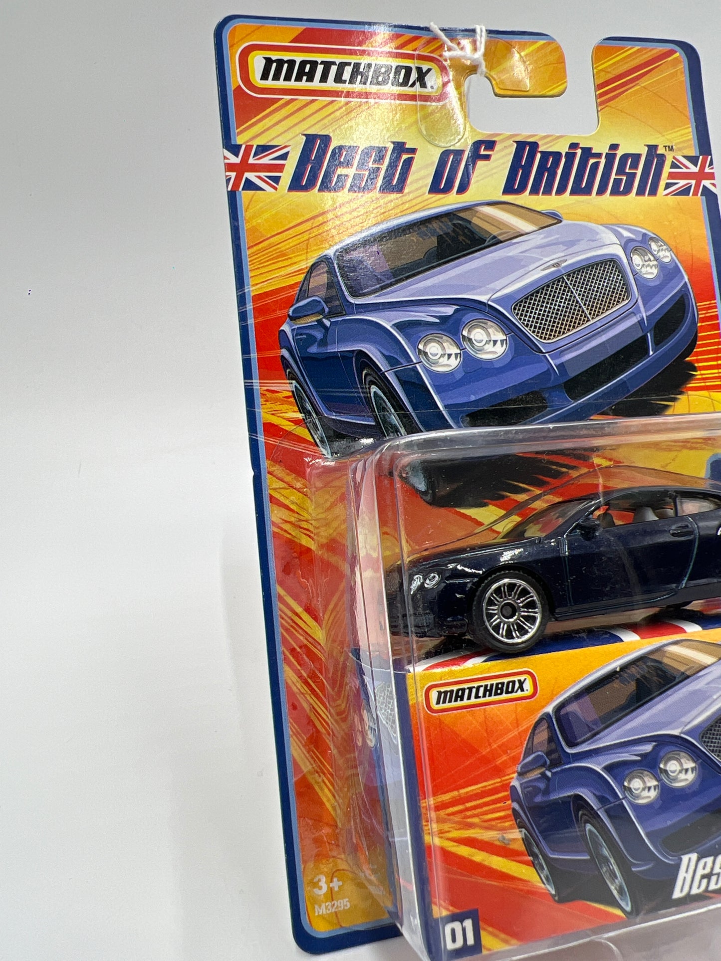 Matchbox Best Of British #1 Bentley Continental GT Blue 168S