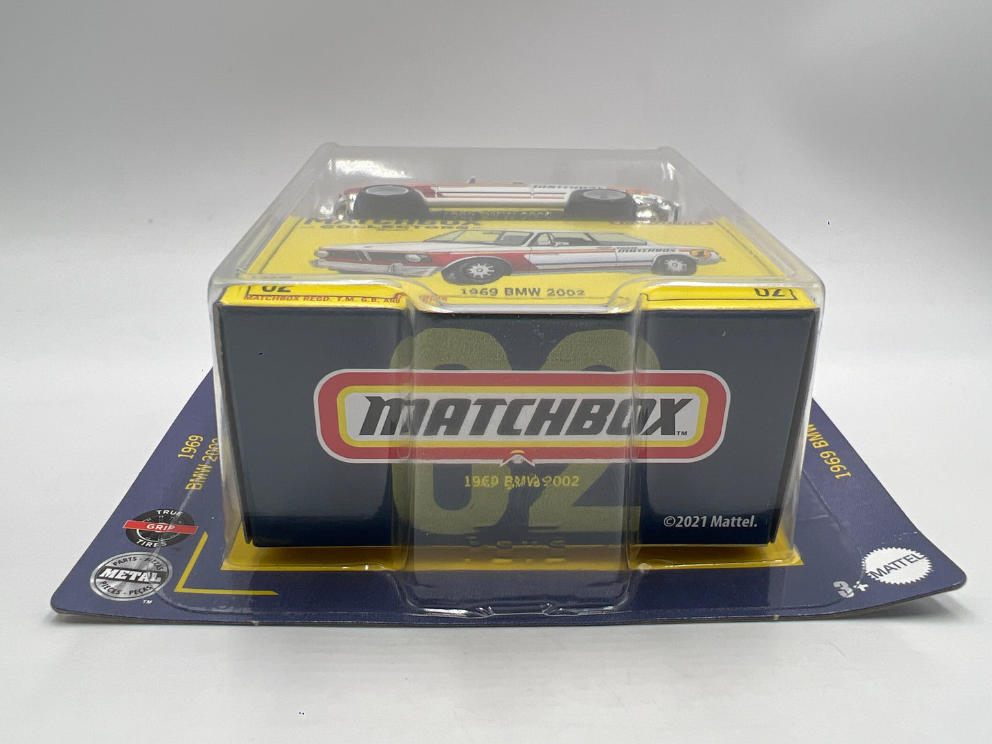 Matchbox Collectors #2 1969 BMW 2002 White 173A