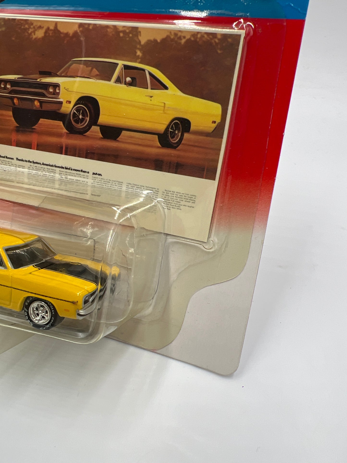 Johnny Lightning Ad Rods 1970 Plymouth Road Runner Yellow 227B