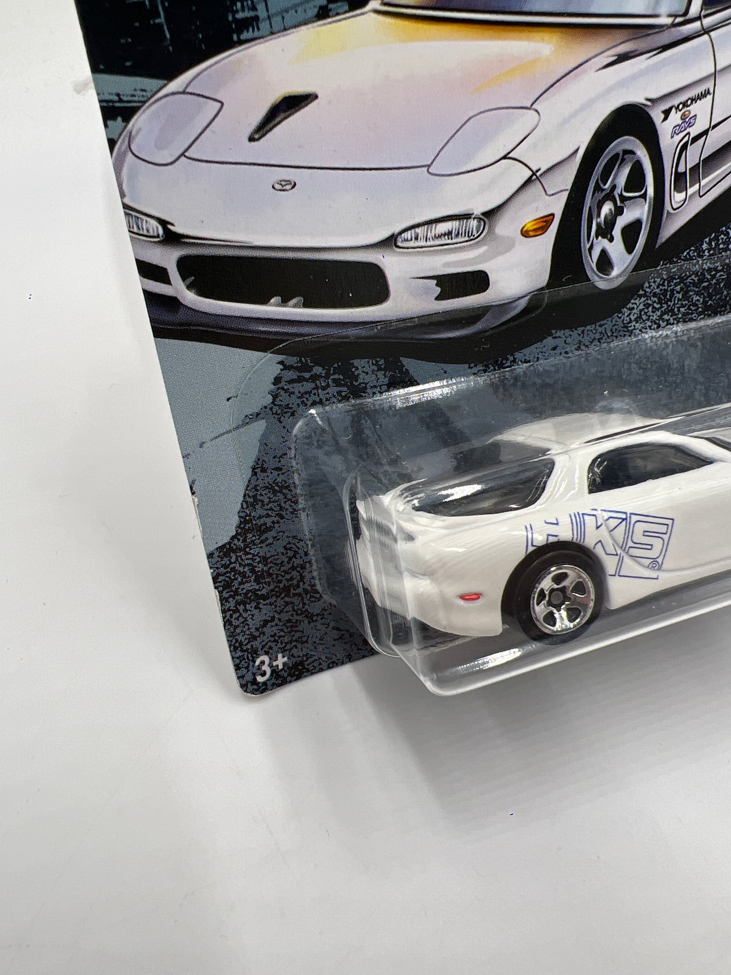 Hot Wheels Fast and Furious #2 95 Mazda RX-7 White 74B