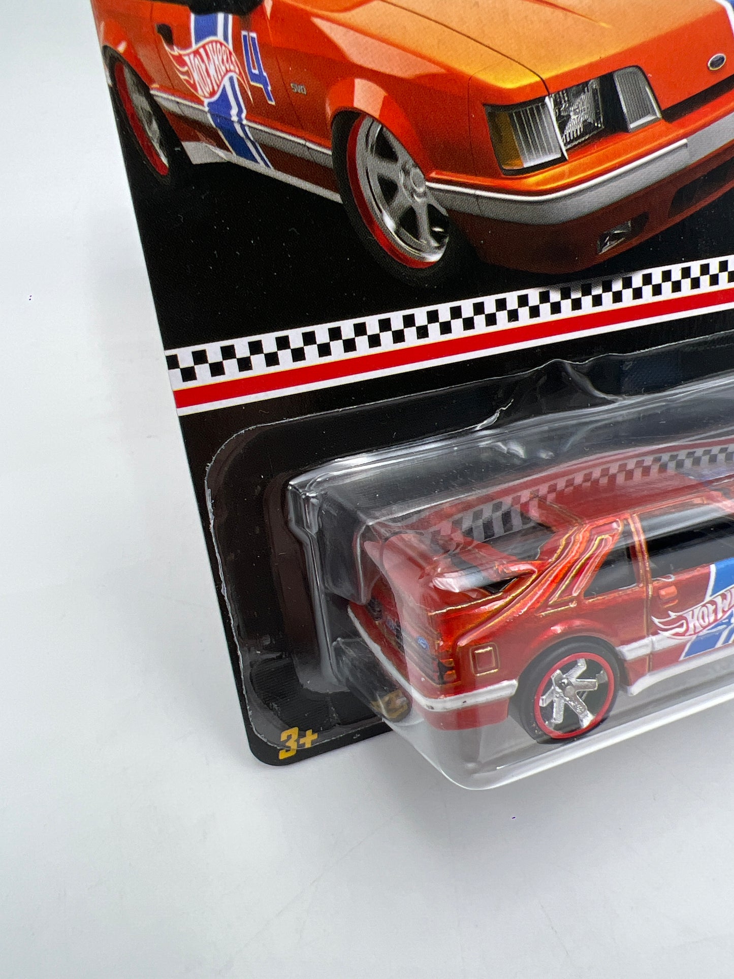 2019 Hot Wheels RLC Mail In #4 84 Mustang SVO Orange W/Protector
