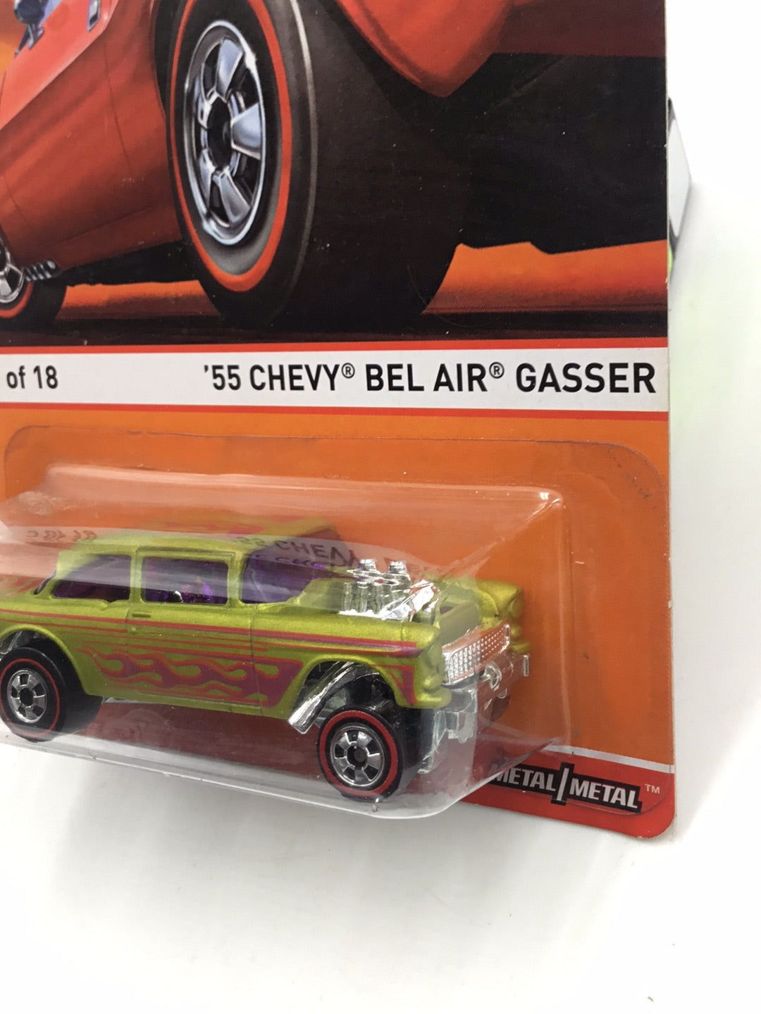 Hot wheels redline 1955 Chevy Bel Air Gasser 5 of 18 with protector
