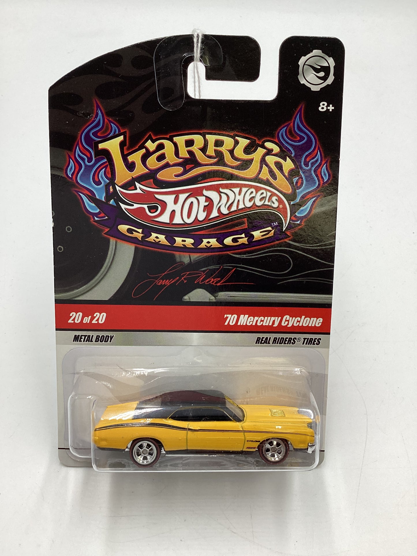 Hot Wheels Premium Larrys Garage #20 70 Mercury Cyclone Yellow 245K