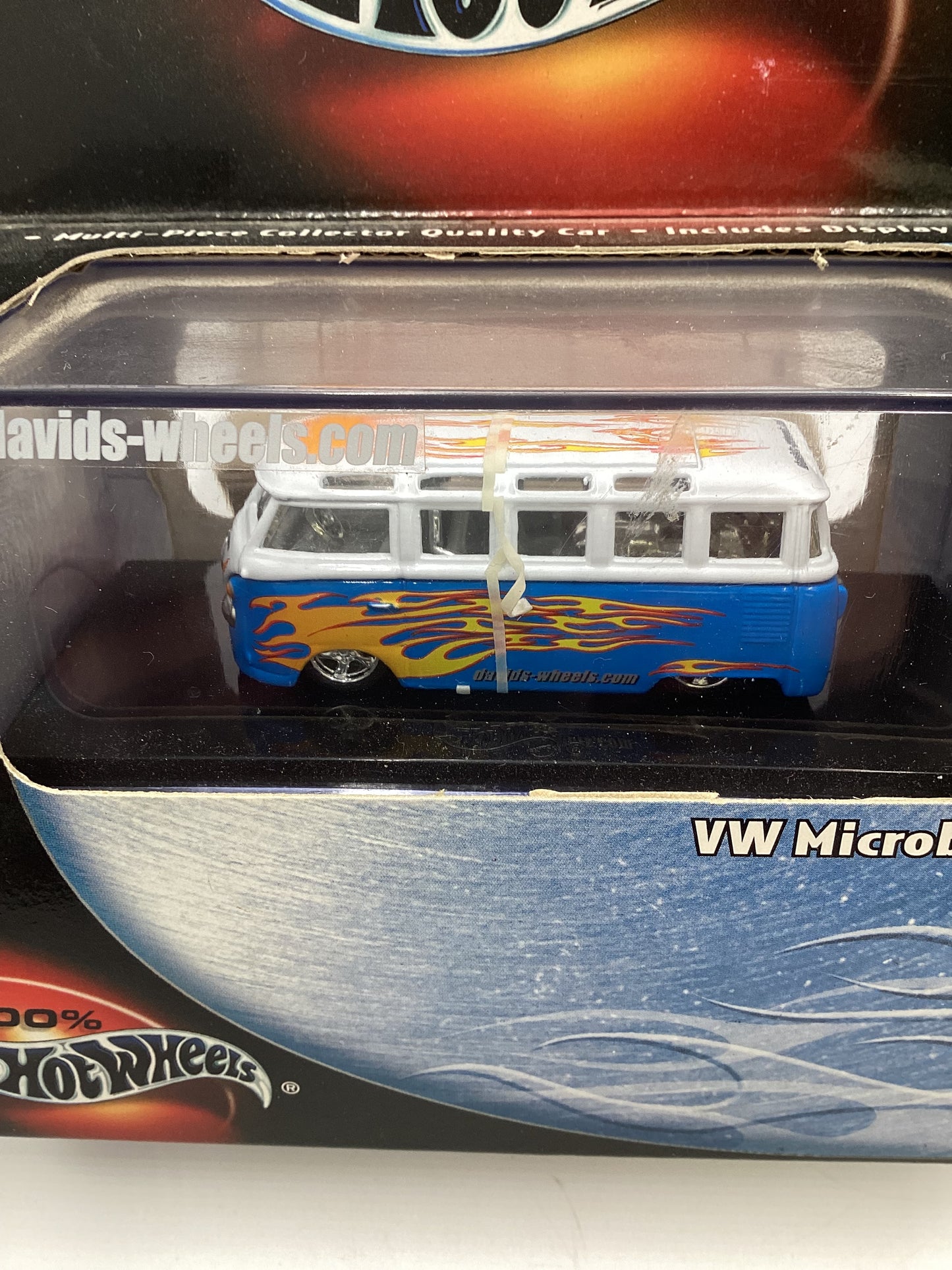 Hot Wheels 100% Davids Wheels VW Microbus Blue/White
