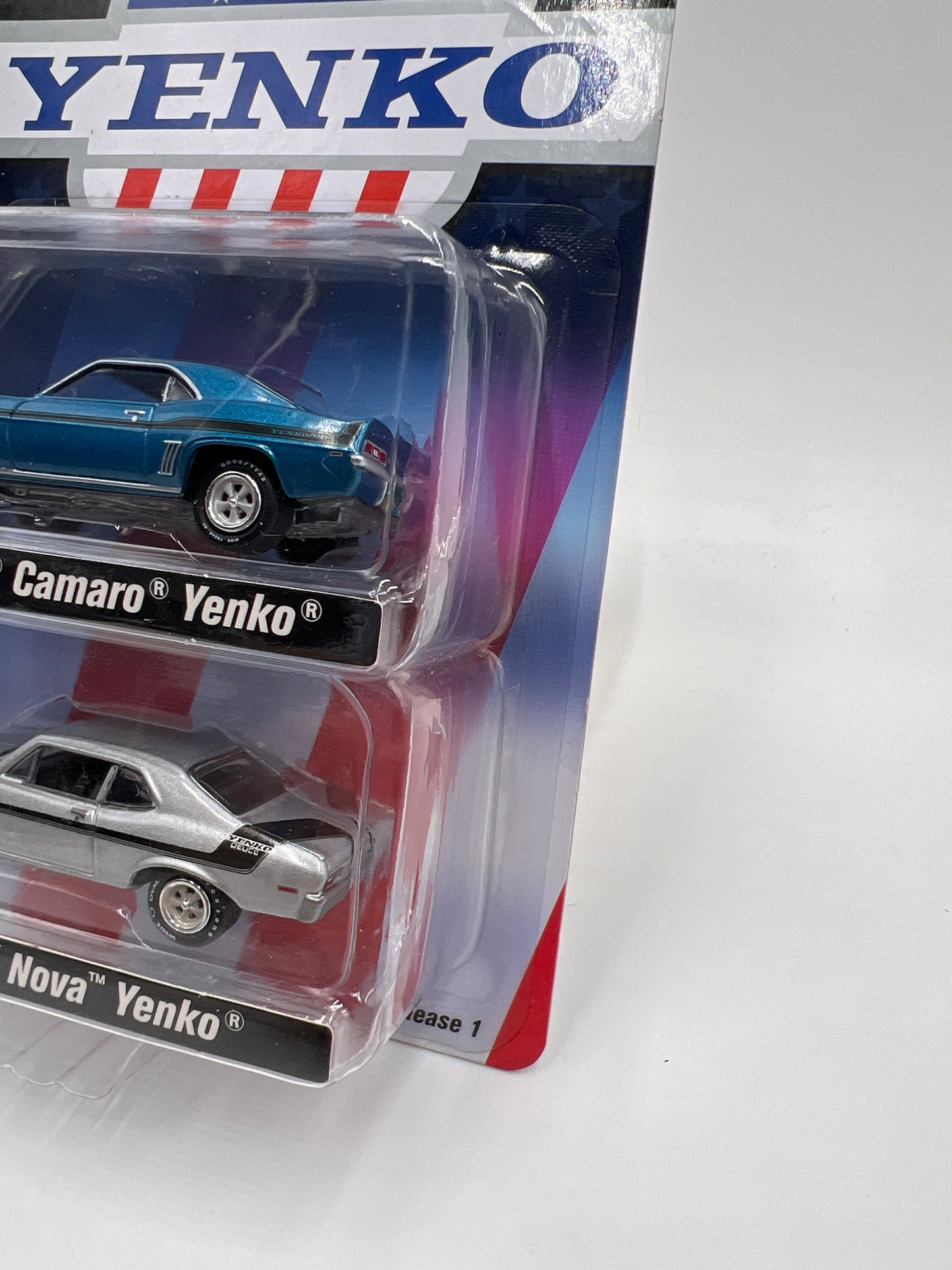 Johnny Lightning Yenko Release 1 1969 Chevy Camaro Yenko & 1970 Chevy Nova Yenko 2 Pack