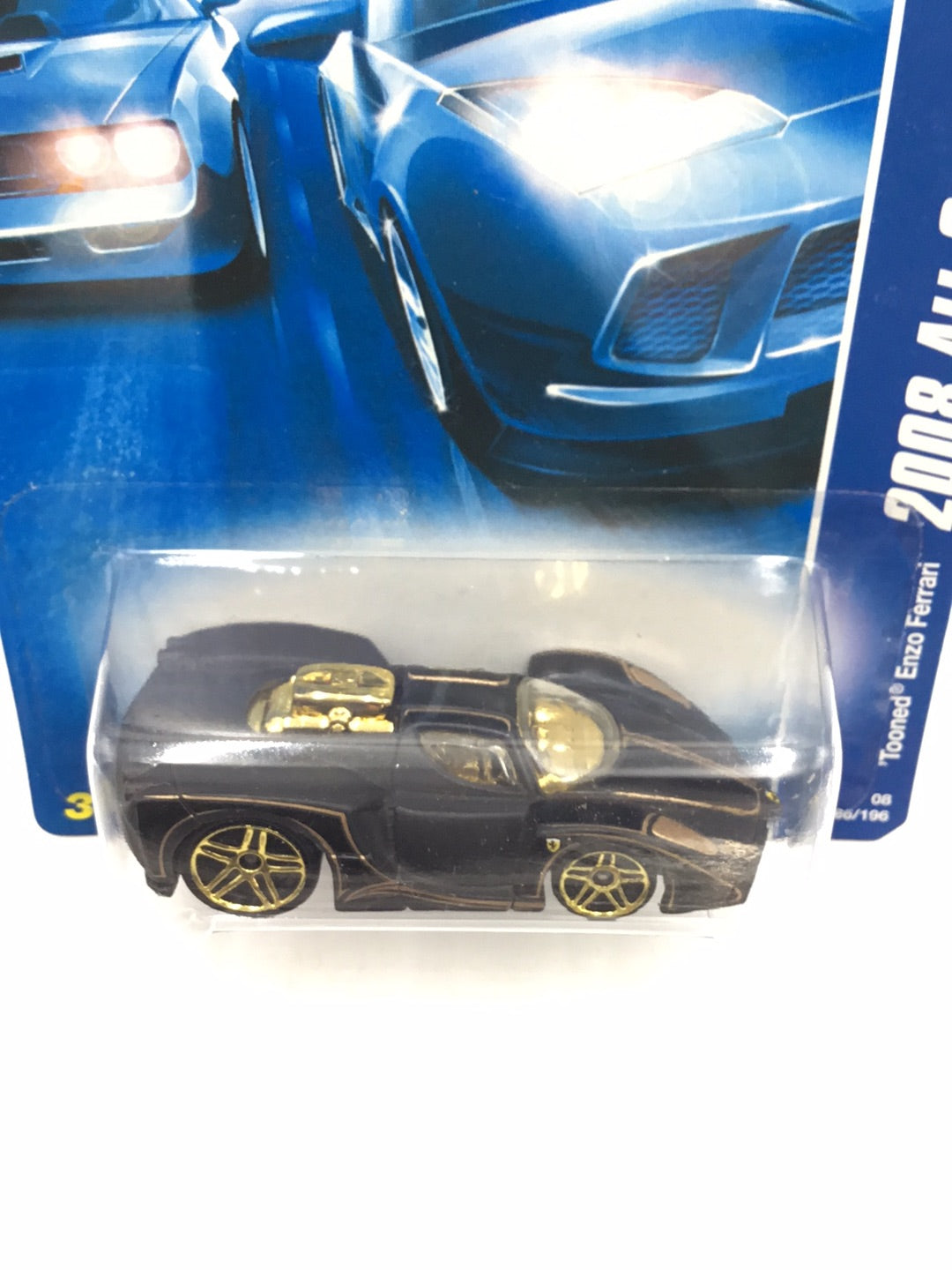 2008 Hot wheels #66 Tooned Enzo Ferrari SS9