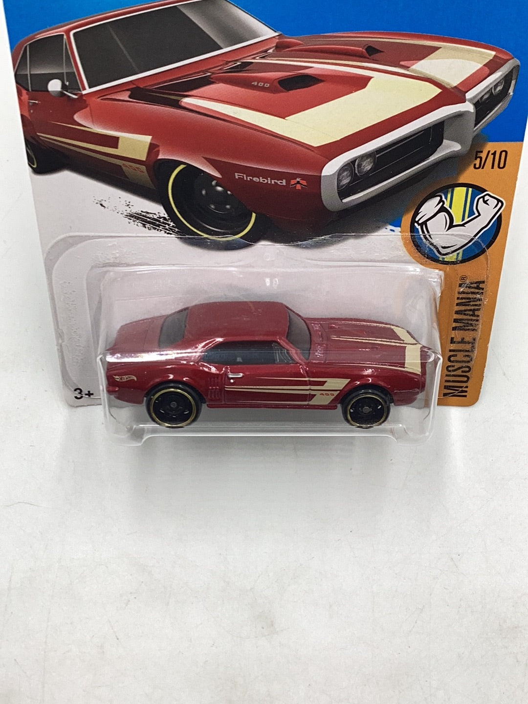 2017 Hot Wheels #284 Custom 67 Pontiac Firebird 400 54G