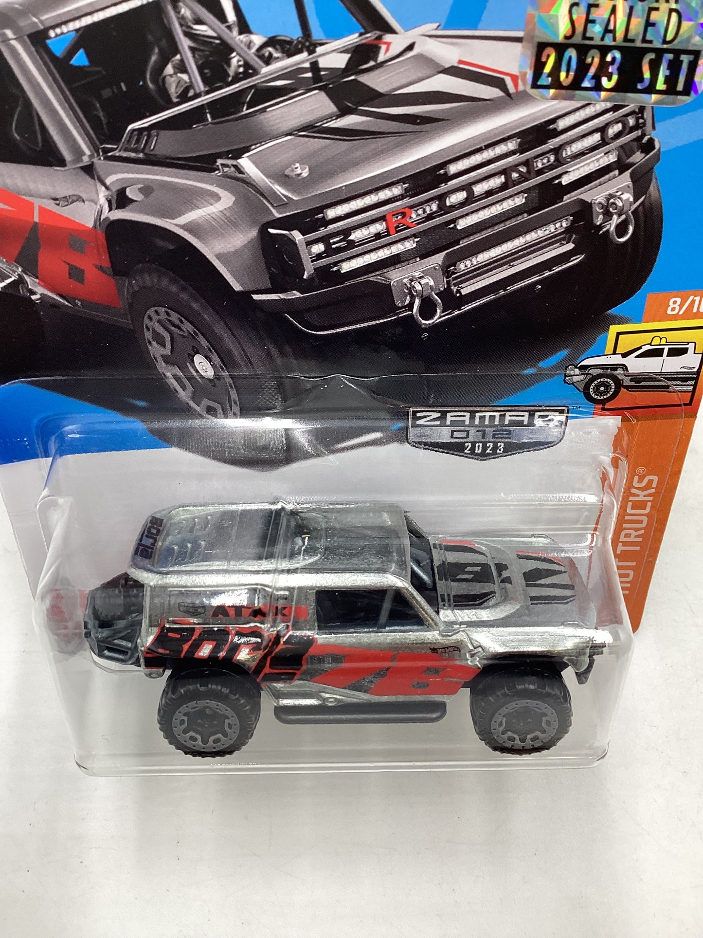 2023 Hot wheels Zamac Factory Sealed #12 #225 Ford Bronco R 144C