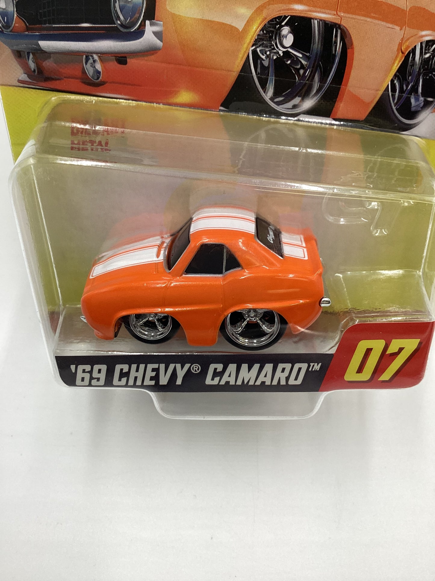 2024 Car Tuned Series 1 07 69 Chevy Camaro Orange Walgreens Exclusive