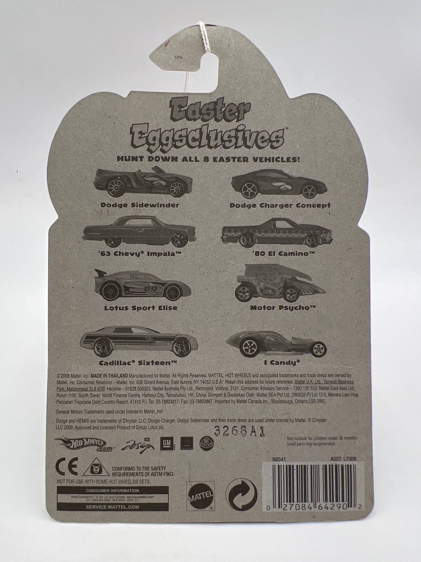 2009 Hot Wheels Easter Eggsclusives Lotus Sport Elise Orange 156L