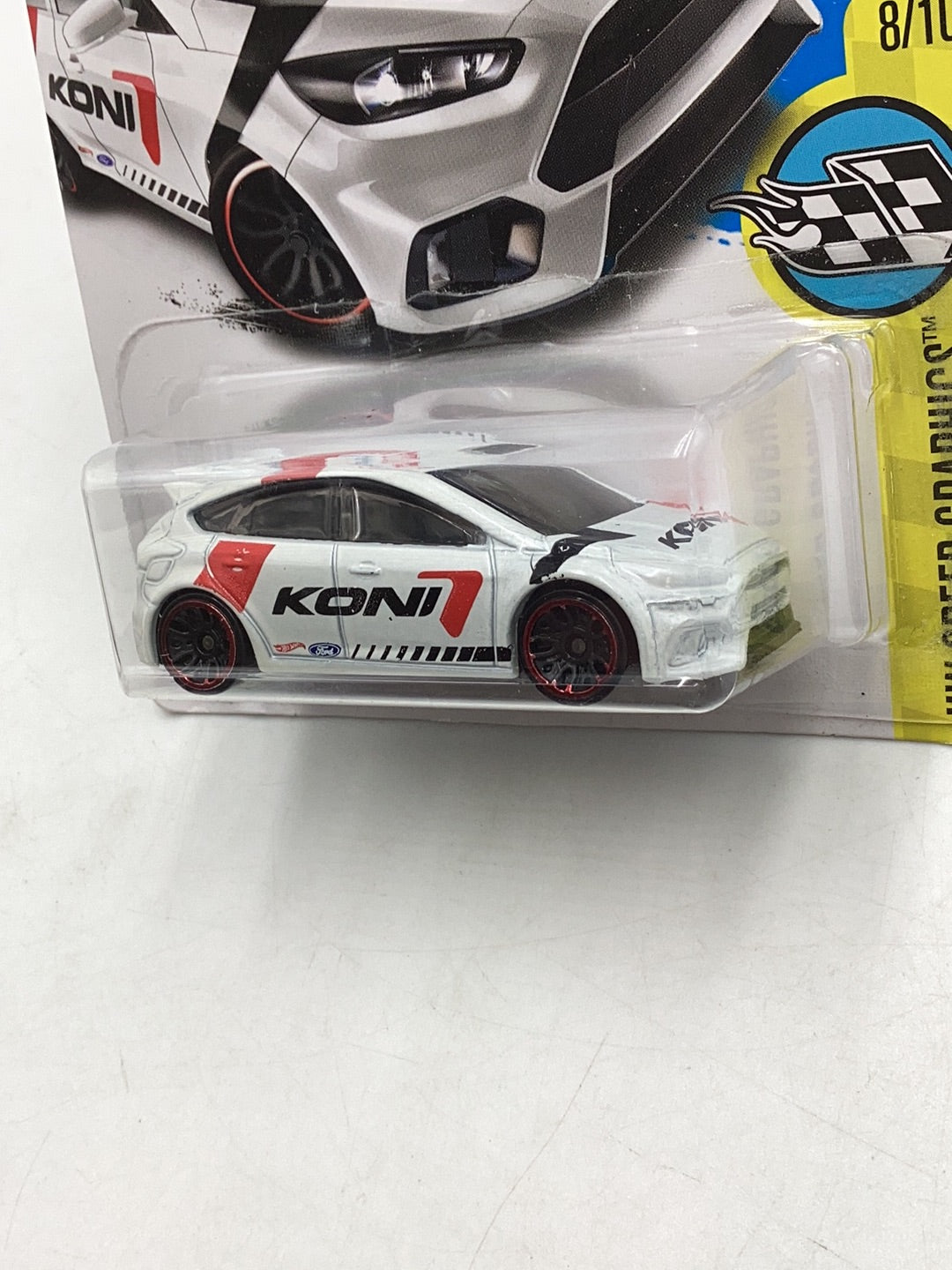 2017 Hot Wheels #79 Ford Focus RS Koni 33B