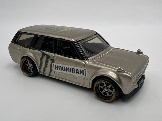 Hot Wheels Full Custom 71 Datsun 510 Wagon Monster Energy/Hoonigan Loose