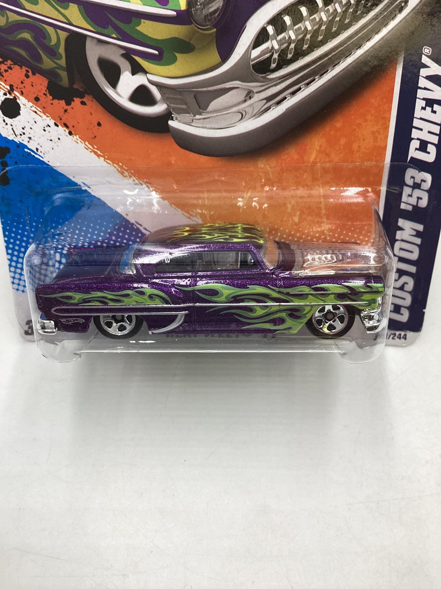 2011 Hot Wheels #91 Purple Custom 53 Chevy 11C