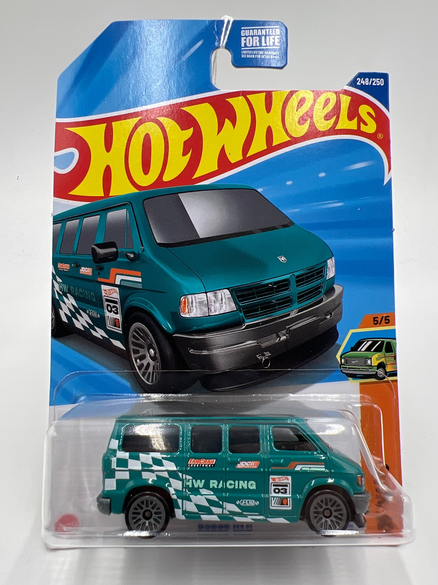 2025 Hot Wheels Dollar General Exclusive #248 Dodge Van Green