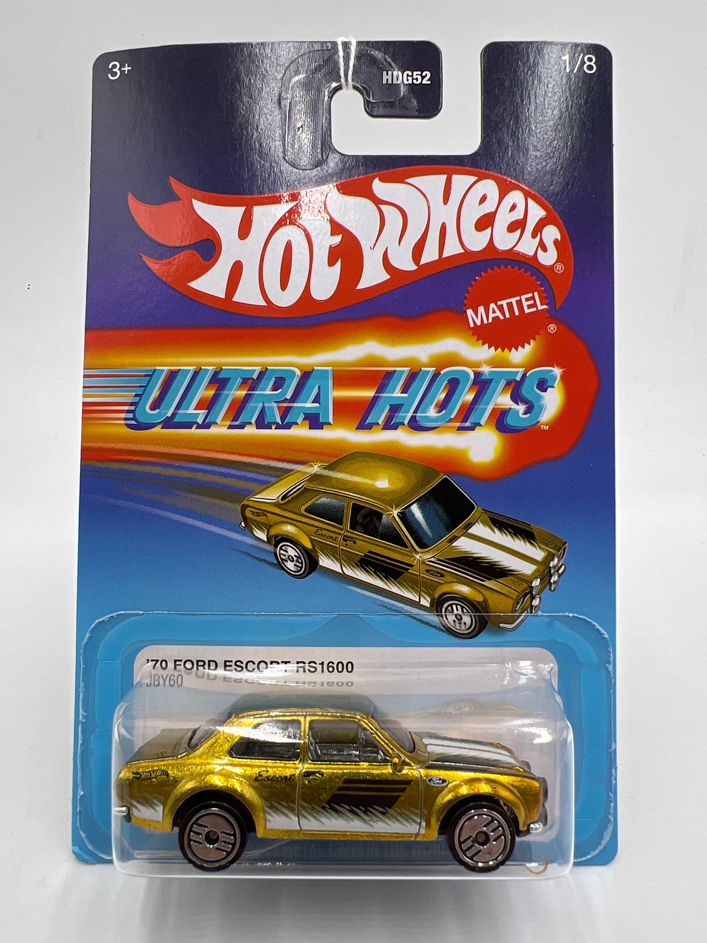 Hot Wheels Target Exclusive Ultra Hots #1 70 Ford Escort RS1600 Gold 159i