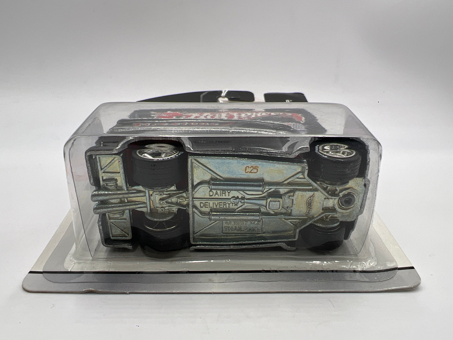 2010 Hot Wheels Premium Slick Rides #12 Dairy Delivery Firestone Black/Silver SR