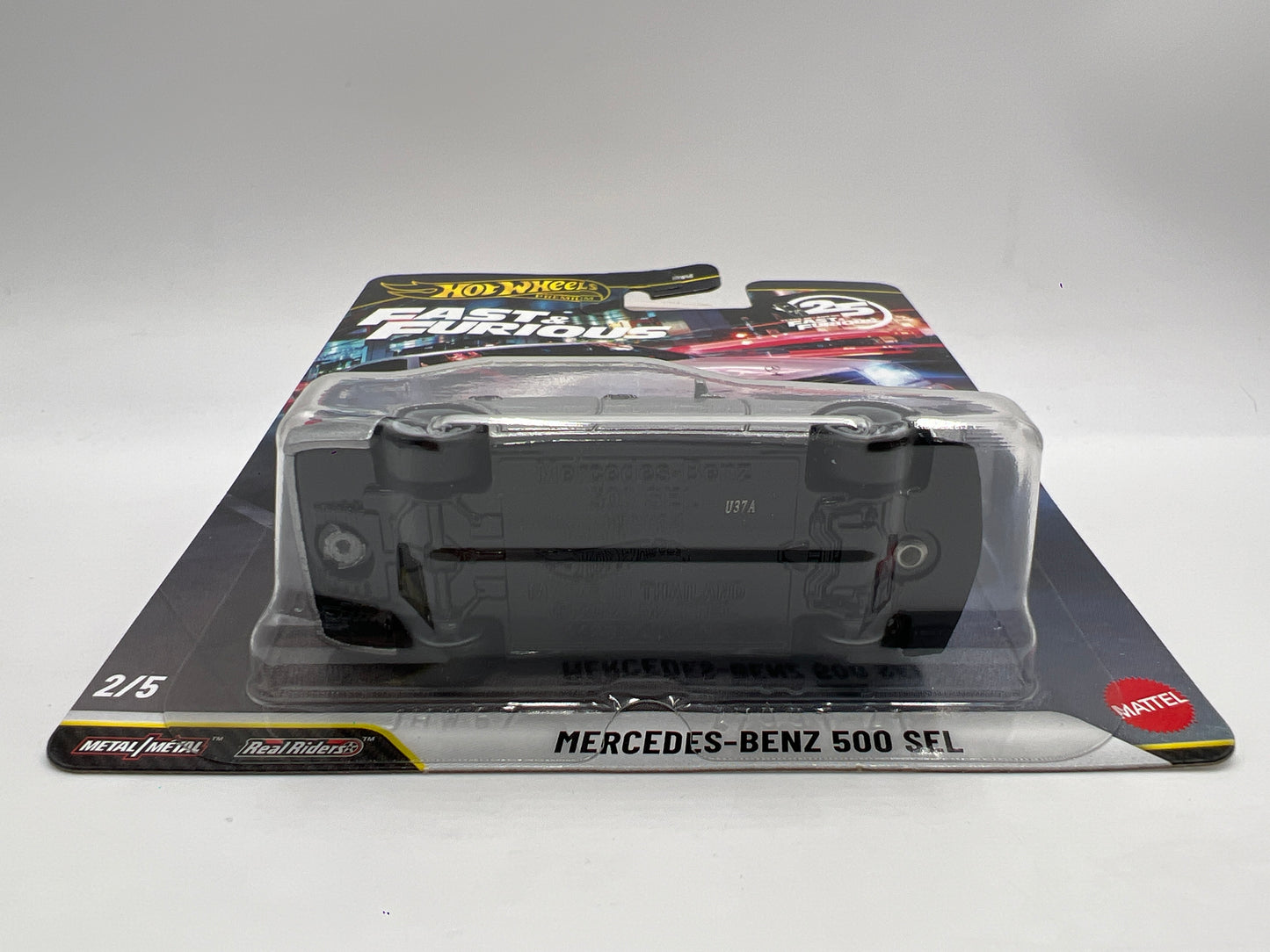 2026 Hot Wheels Premium Fast & Furious 25th Anniversary #2 Mercedes-Benz 500 SEL Silver 248D