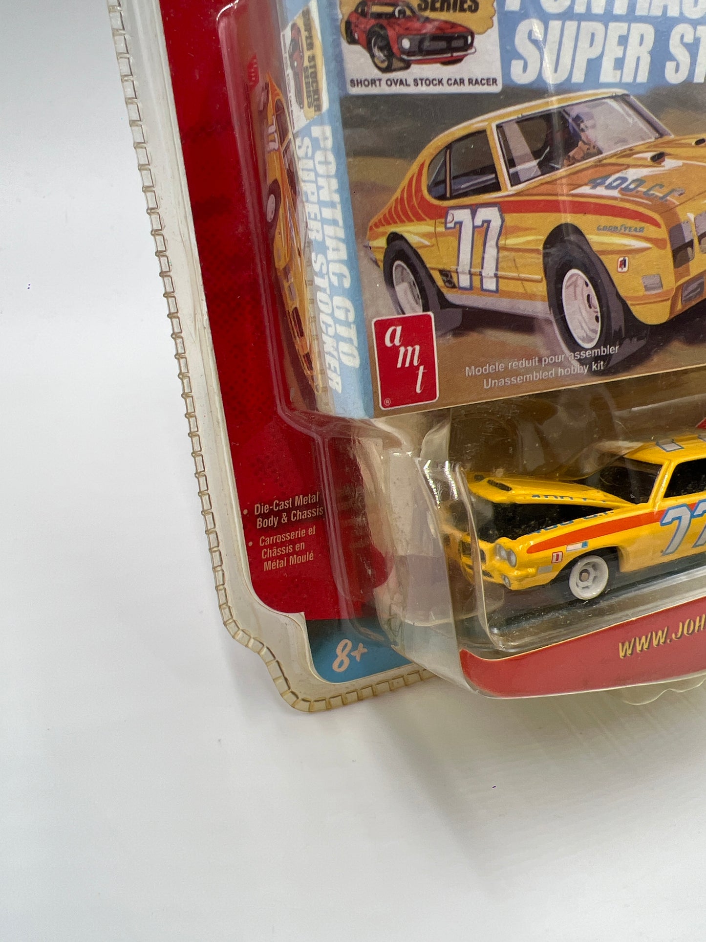 Johnny Lightning Classic Plastic R1 #2 71 Pontiac GTO Super Stocker Yellow 232C