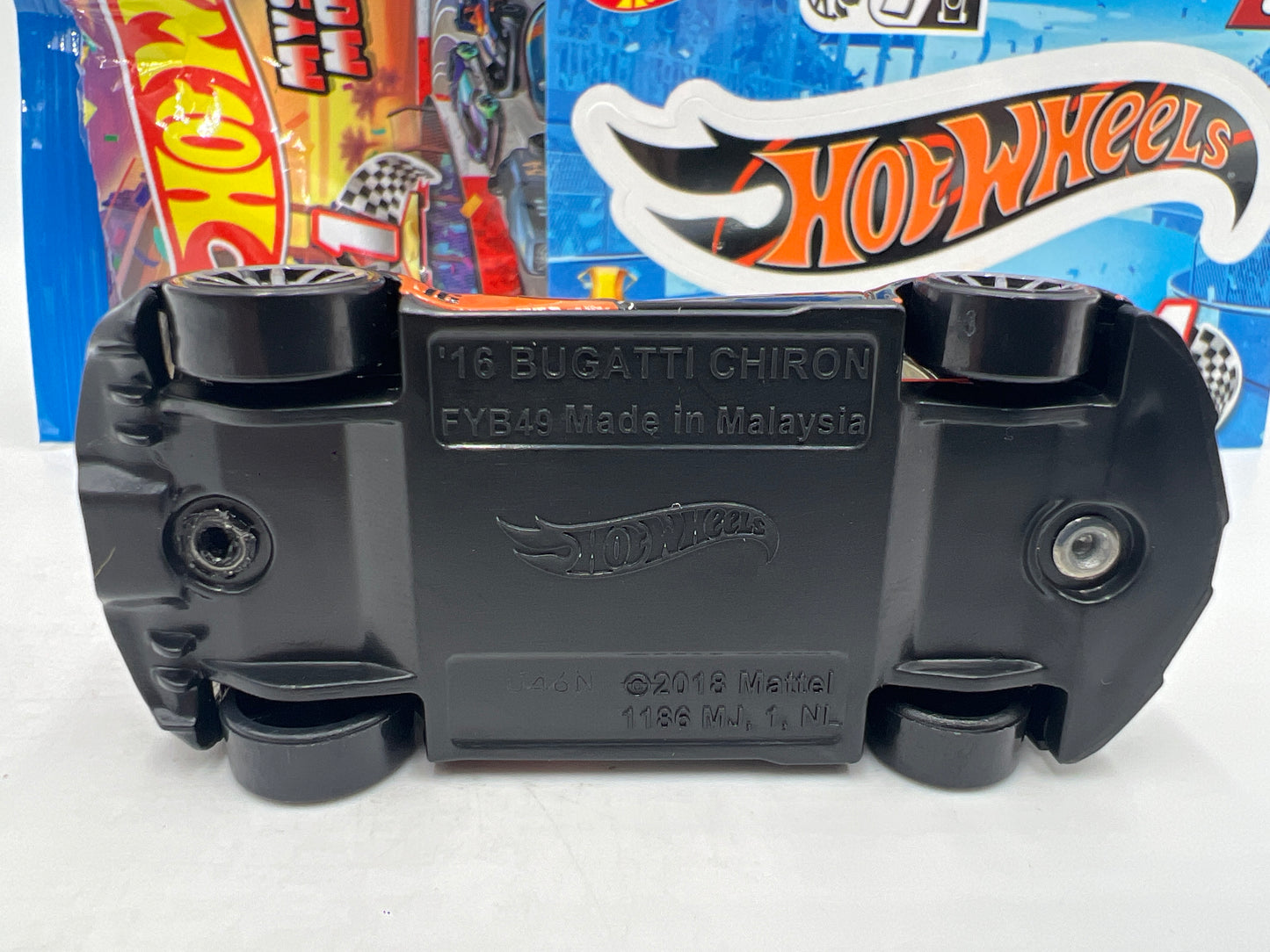 2026 Hot Wheels Mystery Models Series 1 #3 CHASE 16 Bugatti Chiron Black