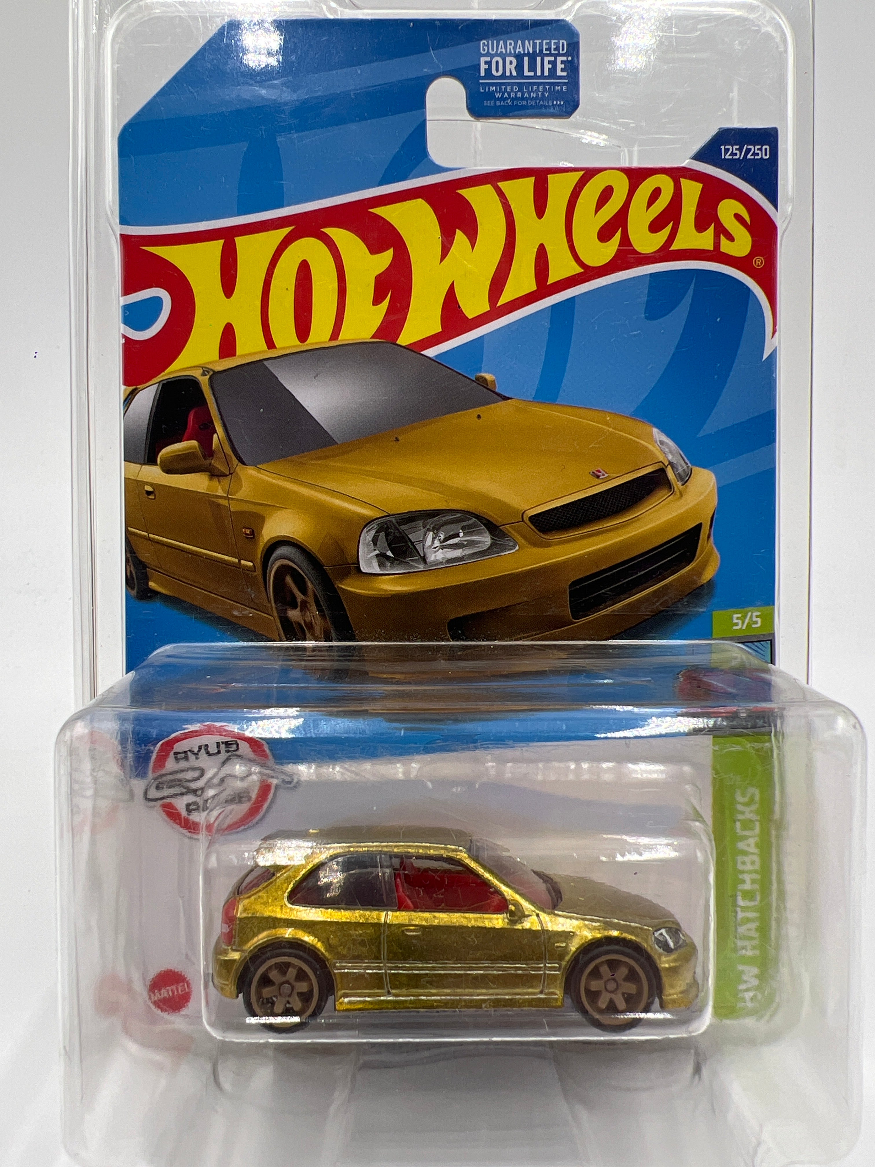 2022 Hot Wheels Super Treasure Hunt #125 99 Honda Civic Type R EK9