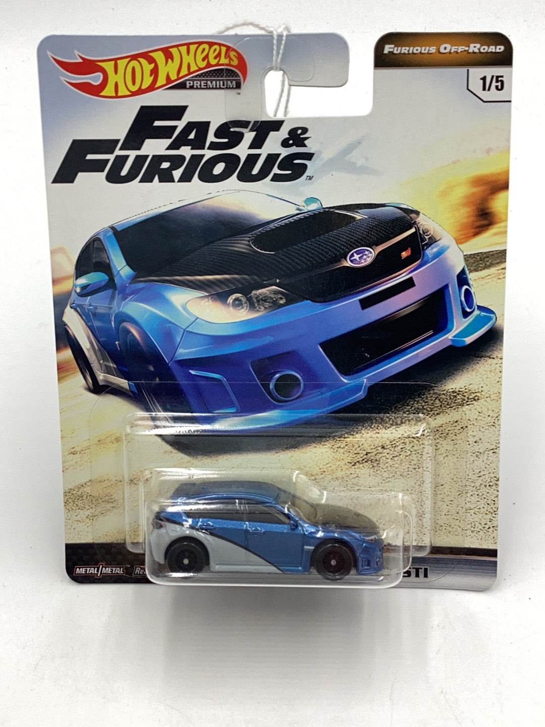 Hot Wheels fast and furious off road Impreza WRX STI W/Protector